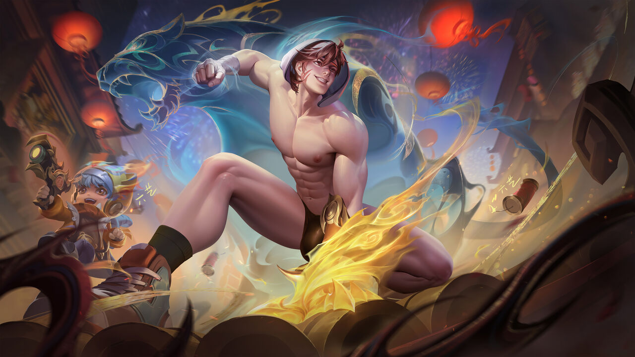 王者荣耀 Honor of Kings 六艺-裴擒虎-寅虎.赤拳 numero di immagine  31