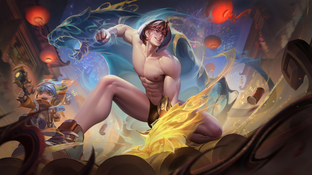 王者荣耀 Honor of Kings 六艺-裴擒虎-寅虎.赤拳 numero di immagine  37