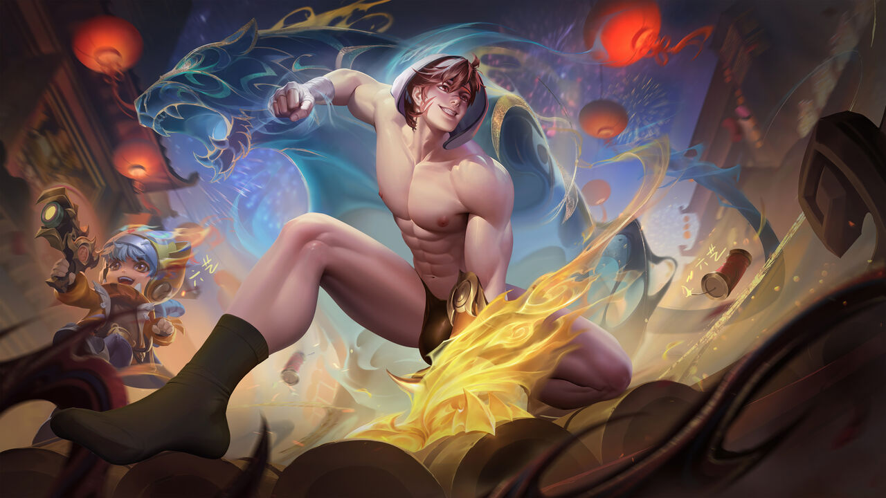 王者荣耀 Honor of Kings 六艺-裴擒虎-寅虎.赤拳 numero di immagine  41