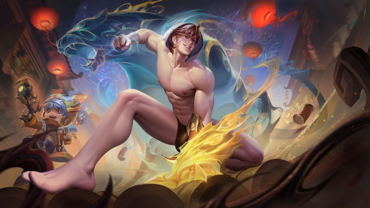 王者荣耀 Honor of Kings 六艺-裴擒虎-寅虎.赤拳 numero di immagine  47