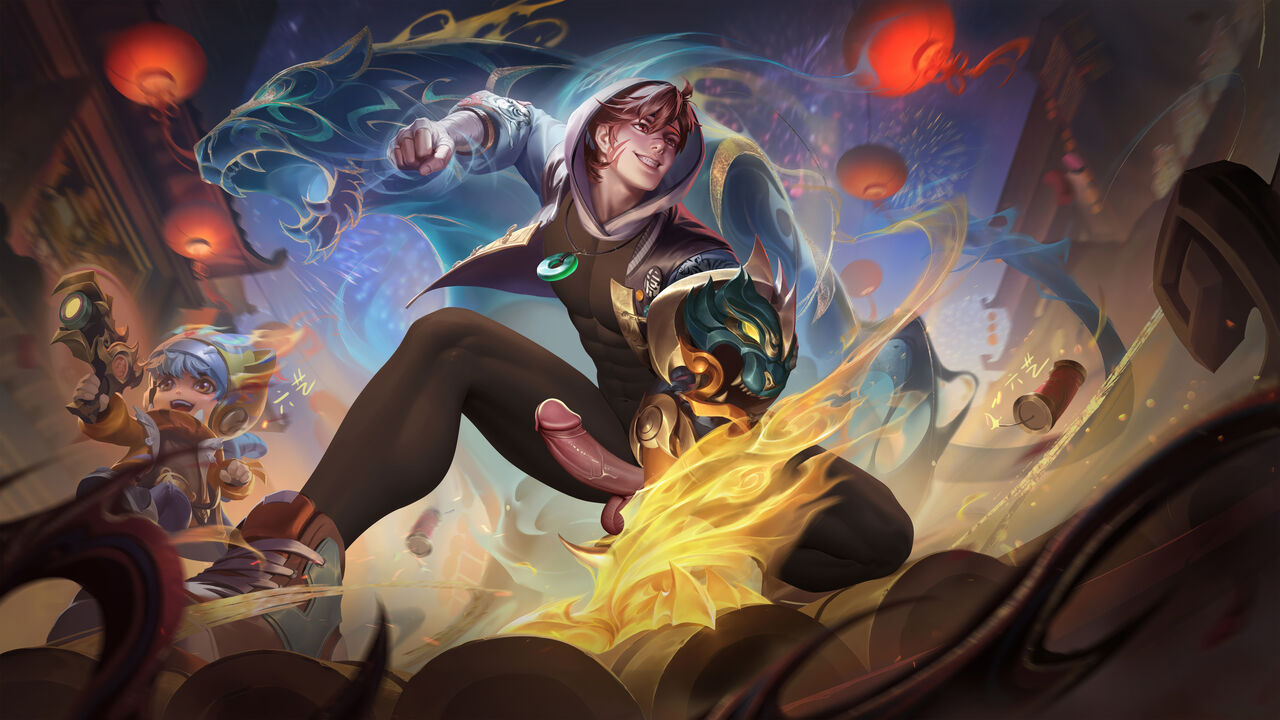 王者荣耀 Honor of Kings 六艺-裴擒虎-寅虎.赤拳 numero di immagine  53