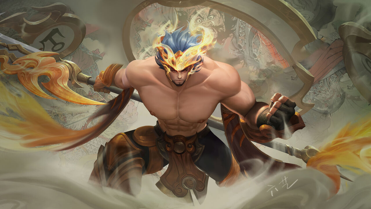 王者荣耀 Honor of Kings 六艺-张飞-五虎上将 image number 5