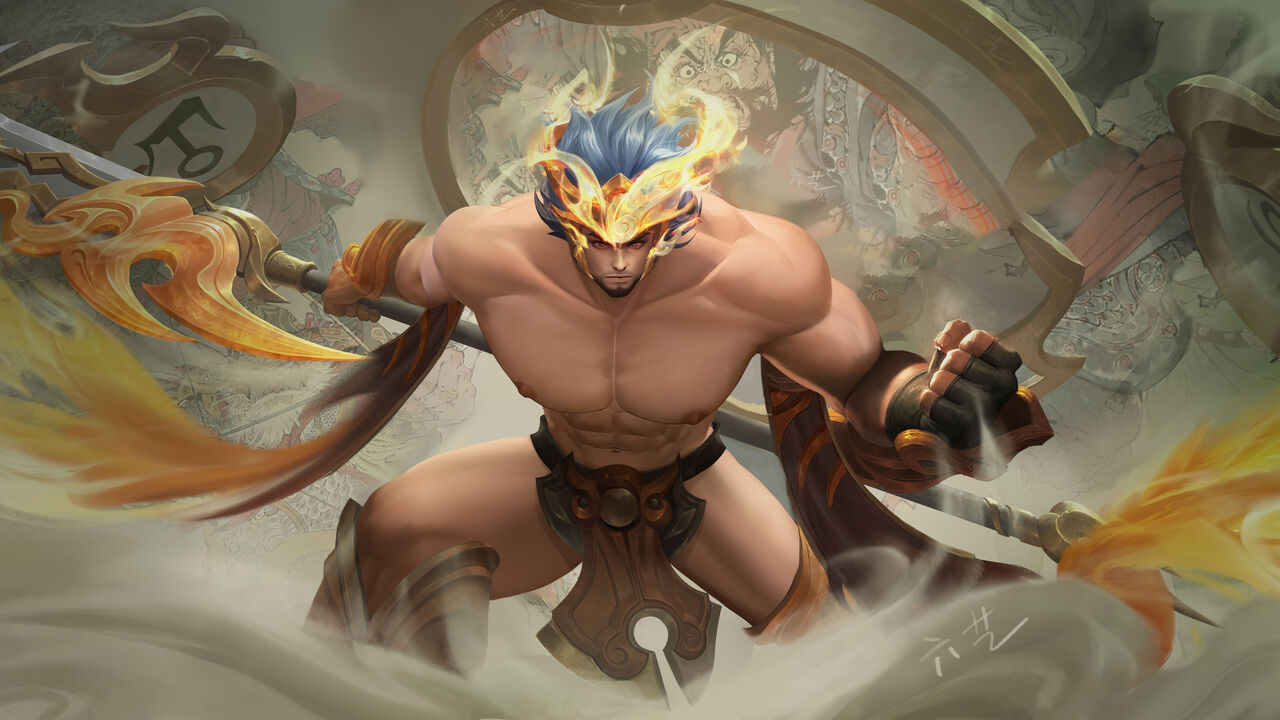 王者荣耀 Honor of Kings 六艺-张飞-五虎上将 image number 6