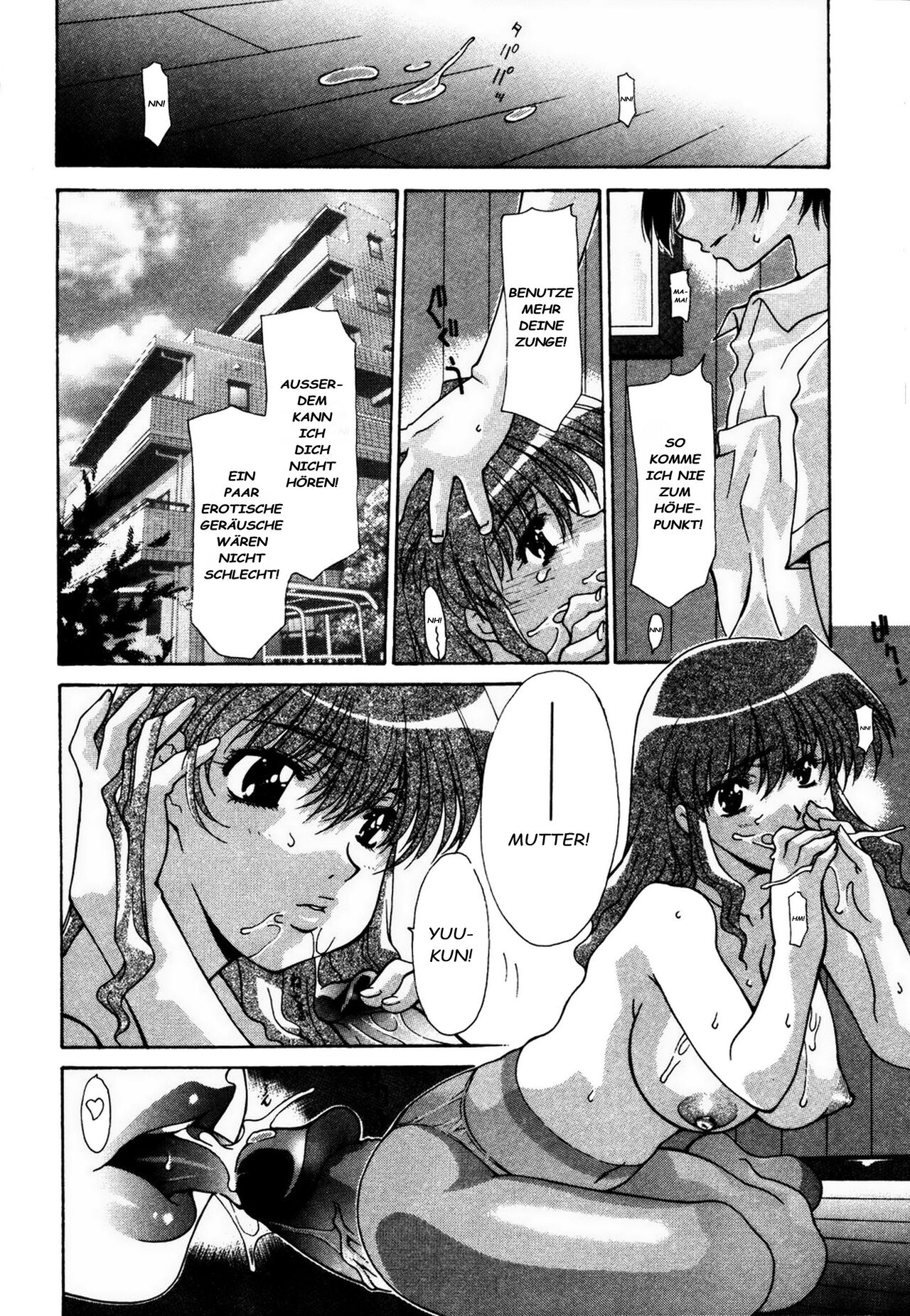 [Izawa Shinichi] Haha to Musuko to Musume to Haha to... | Mutter und Sohn, Tochter und Mutter und... (Kinshin Paradise) [German] [Centurion2] [Decensored] numero di immagine  2