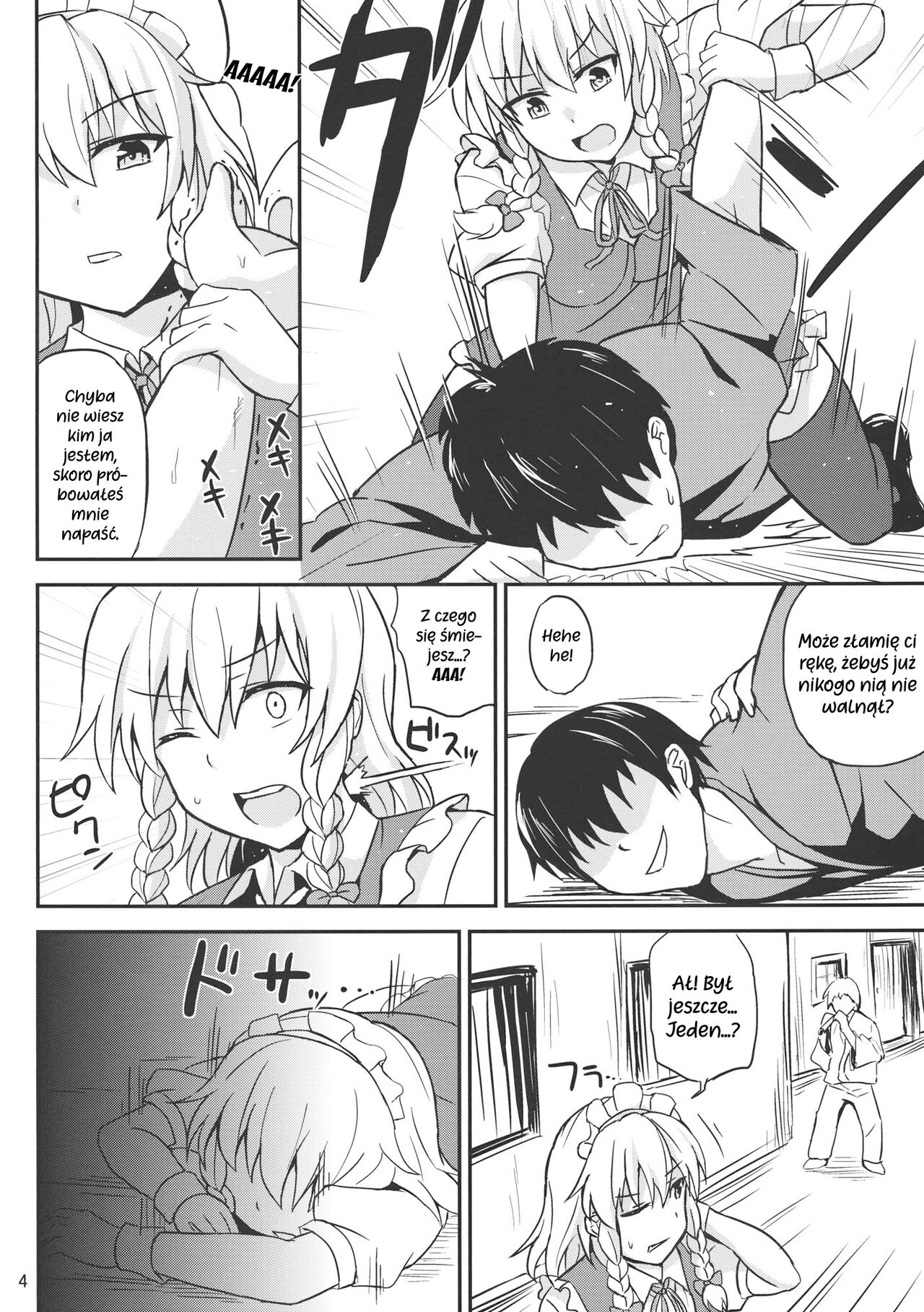 (Reitaisai 11) [Kaki no Tane (Summer)] Kabejiri Sakuya-san (Touhou Project) [Polish] [Poobrain] image number 3