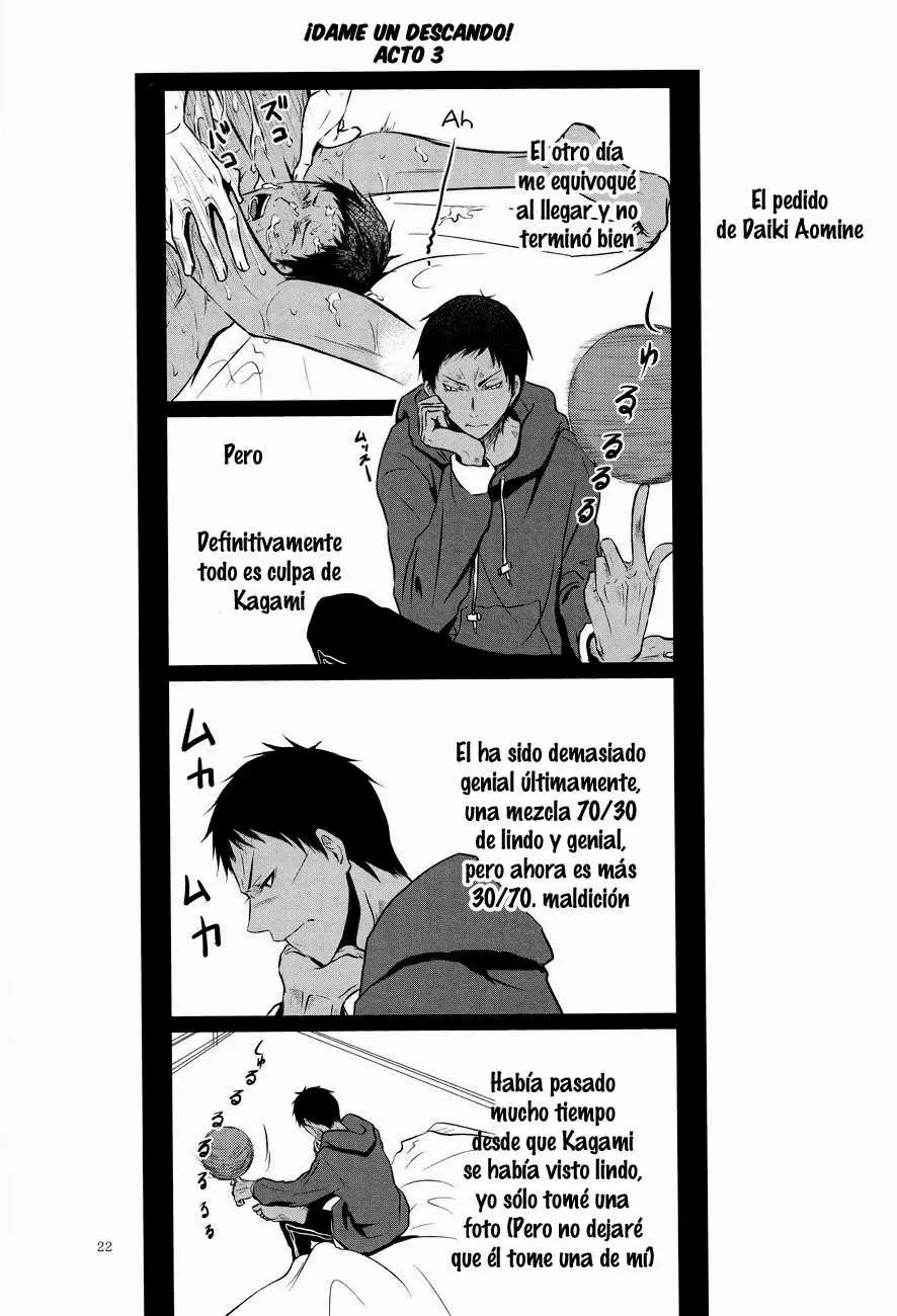 (ST Toyohashi 2) [TZ (Ju)] Give me a break! (Kuroko no Basuke) [Spanish] [Whitelies Fansub] numero di immagine  19