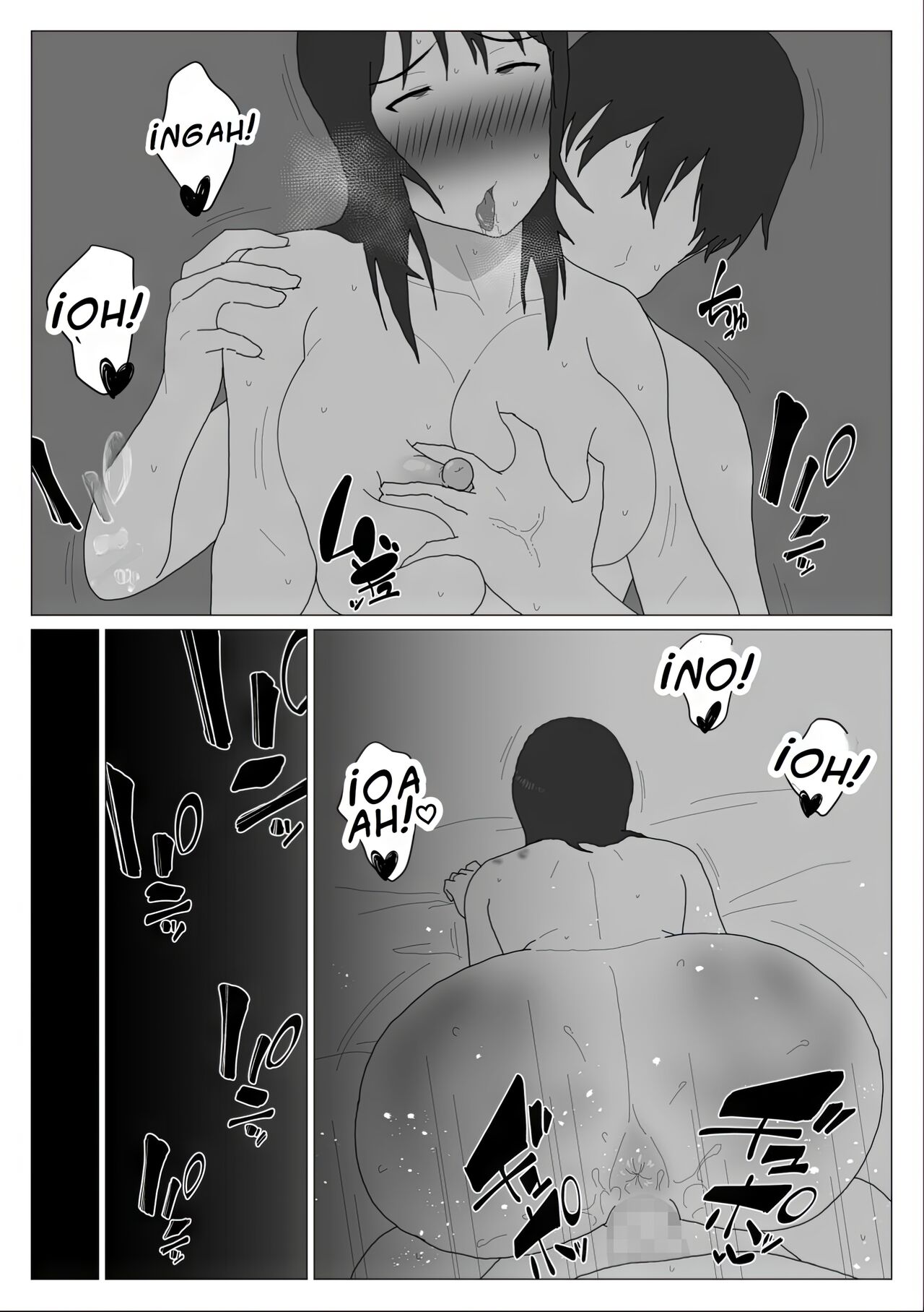 [Oroboy] Dakara Konyoku nante Iya da tte Ittan da 4 |  Mama y los Baños Mixtos 4 [Spanish] [D-TRAD] изображение № 32