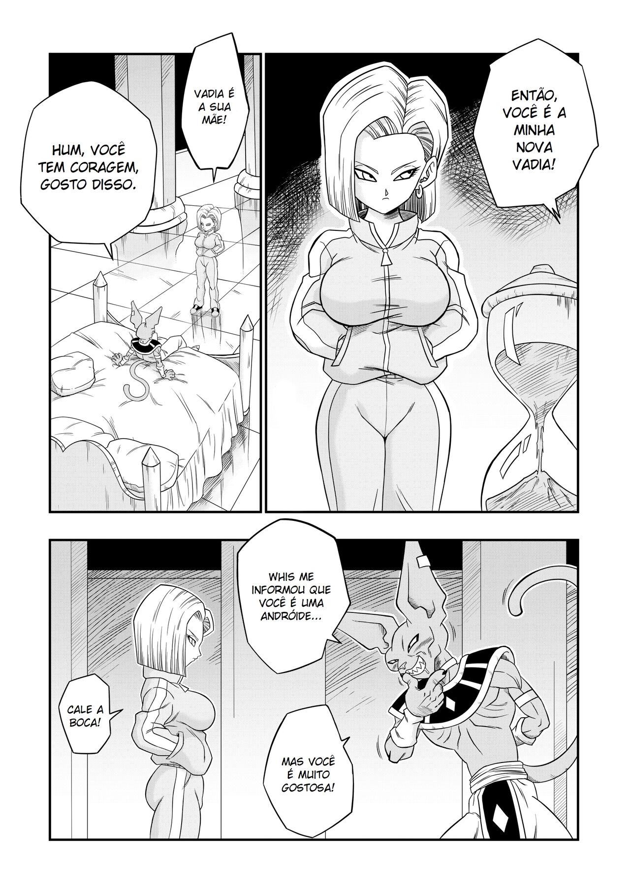 [Yamamoto Doujin (Yamamoto)] DAGONBALL SUPER - Ninguém Desobedece Beerus! (Dragon Ball Super) [Portuguese-BR] [Decensored] Bildnummer 9