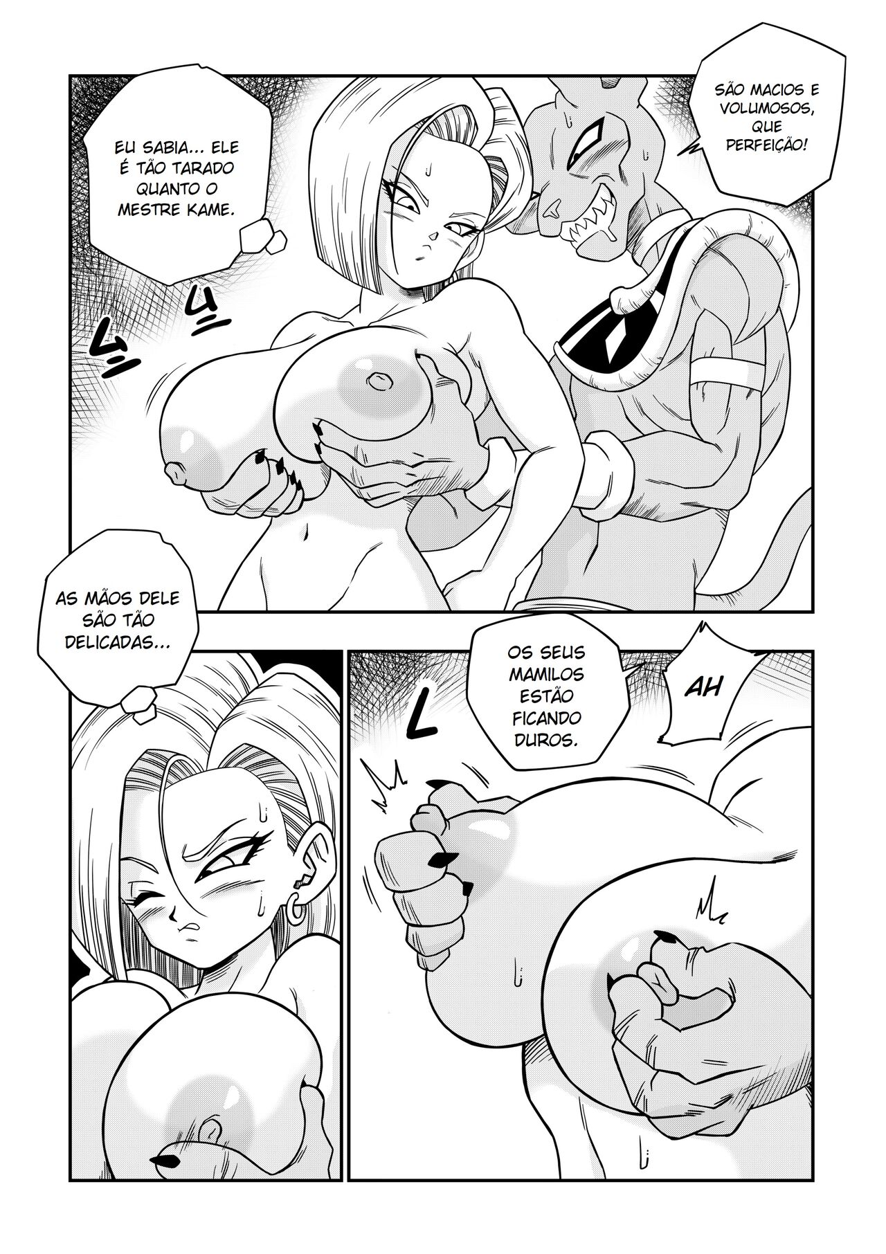 [Yamamoto Doujin (Yamamoto)] DAGONBALL SUPER - Ninguém Desobedece Beerus! (Dragon Ball Super) [Portuguese-BR] [Decensored] numero di immagine  11