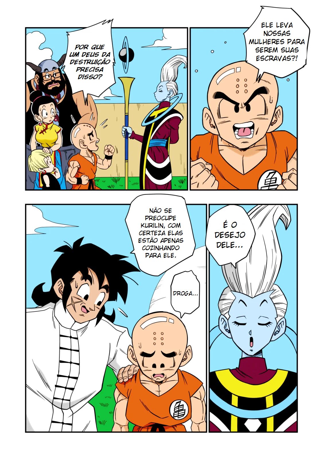 [Yamamoto Doujin (Yamamoto)] DAGONBALL SUPER - Ninguém Desobedece Beerus! (Dragon Ball Super) [Portuguese-BR] [Decensored] Bildnummer 13