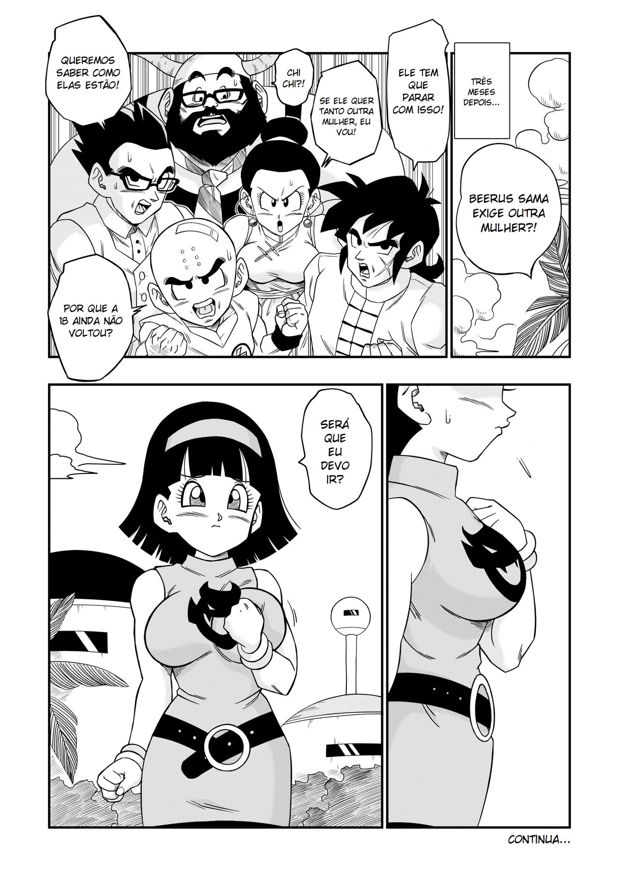 [Yamamoto Doujin (Yamamoto)] DAGONBALL SUPER - Ninguém Desobedece Beerus! (Dragon Ball Super) [Portuguese-BR] [Decensored] numero di immagine  28