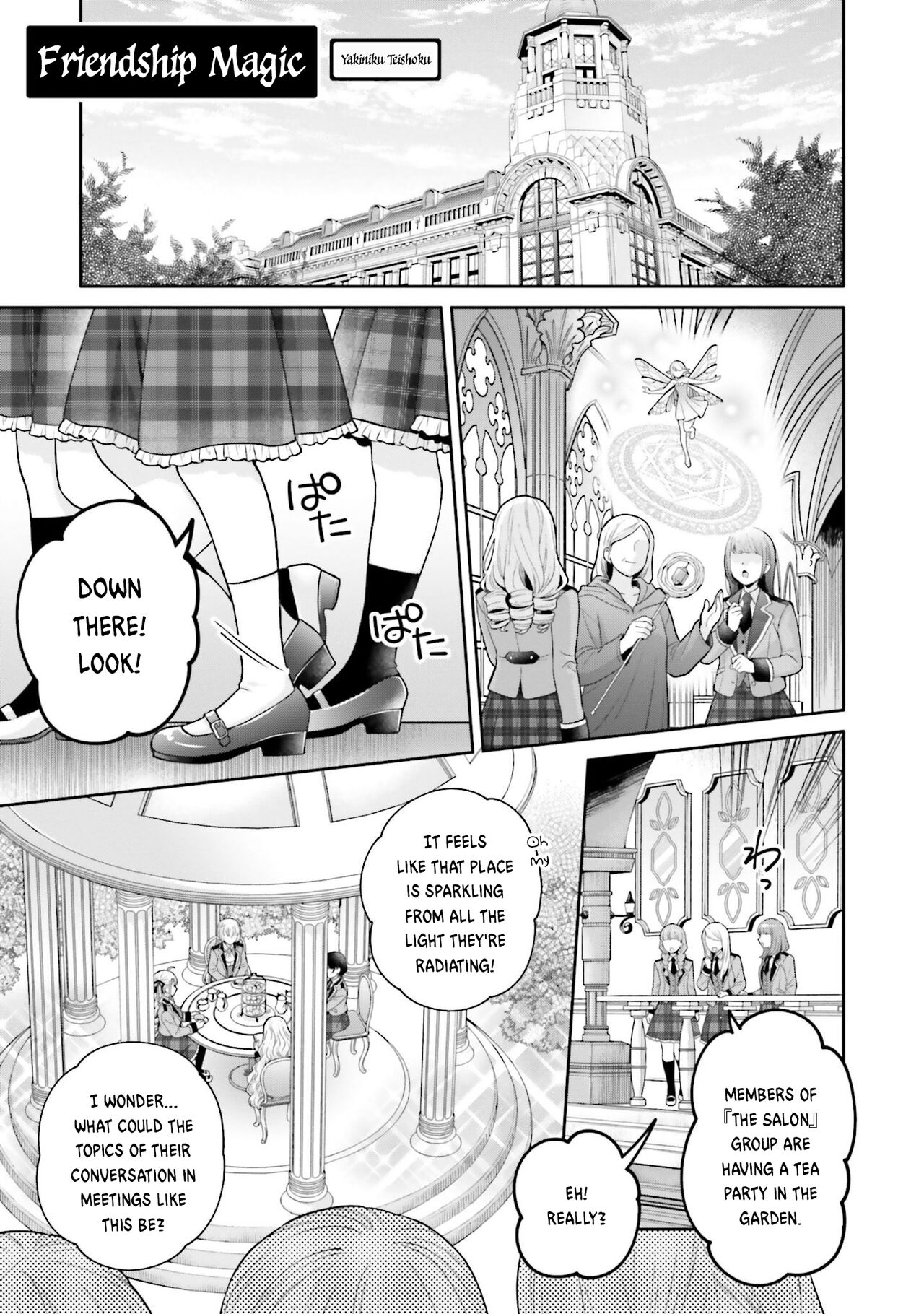 [Yakiniku Teishoku] Nakayoshi no Mahou | Friendship Magic (Isekai Harem de Icha Love Shichau Anthology Comic) [English] [Digital] numero di immagine  1