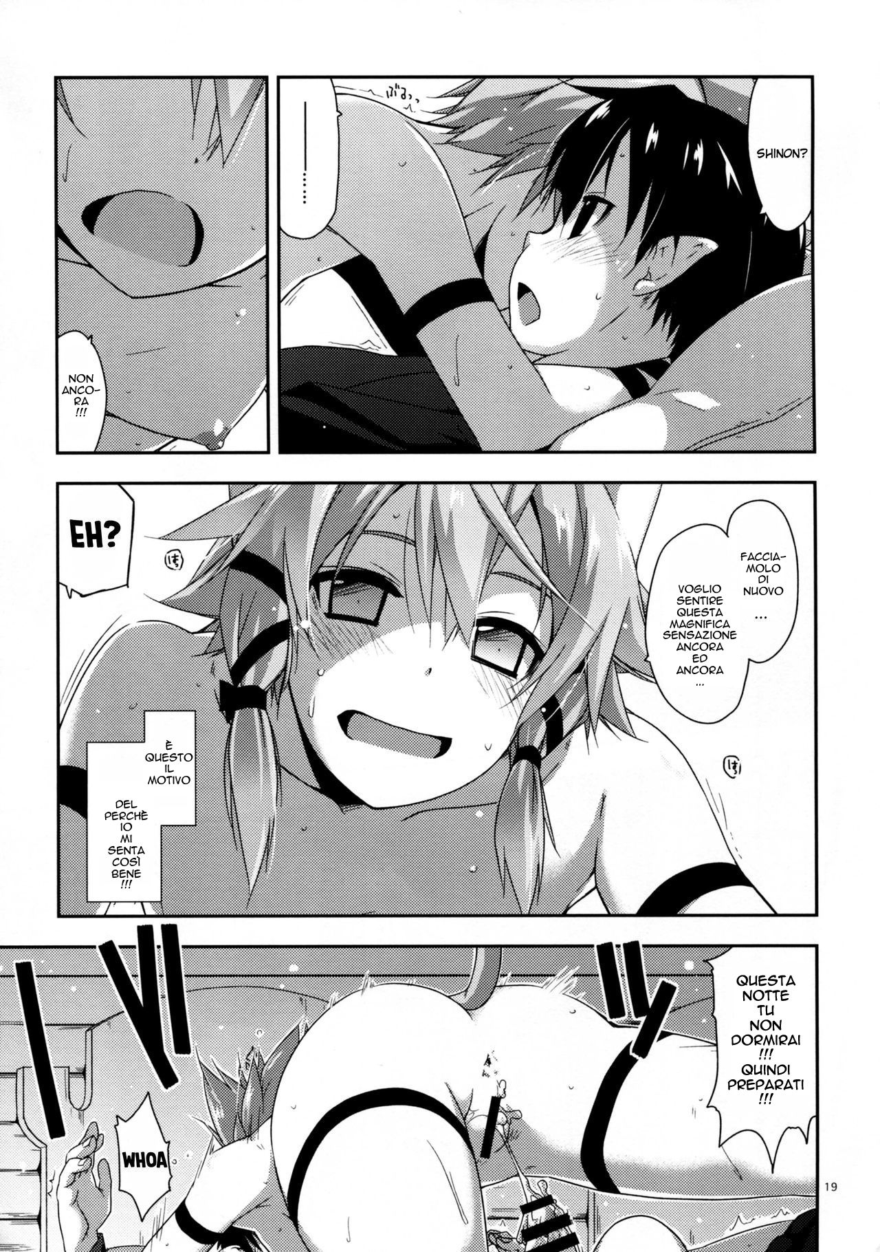 (C90) [Angyadow (Shikei)] Case closed. (Sword Art Online) [Italian] 이미지 번호 19