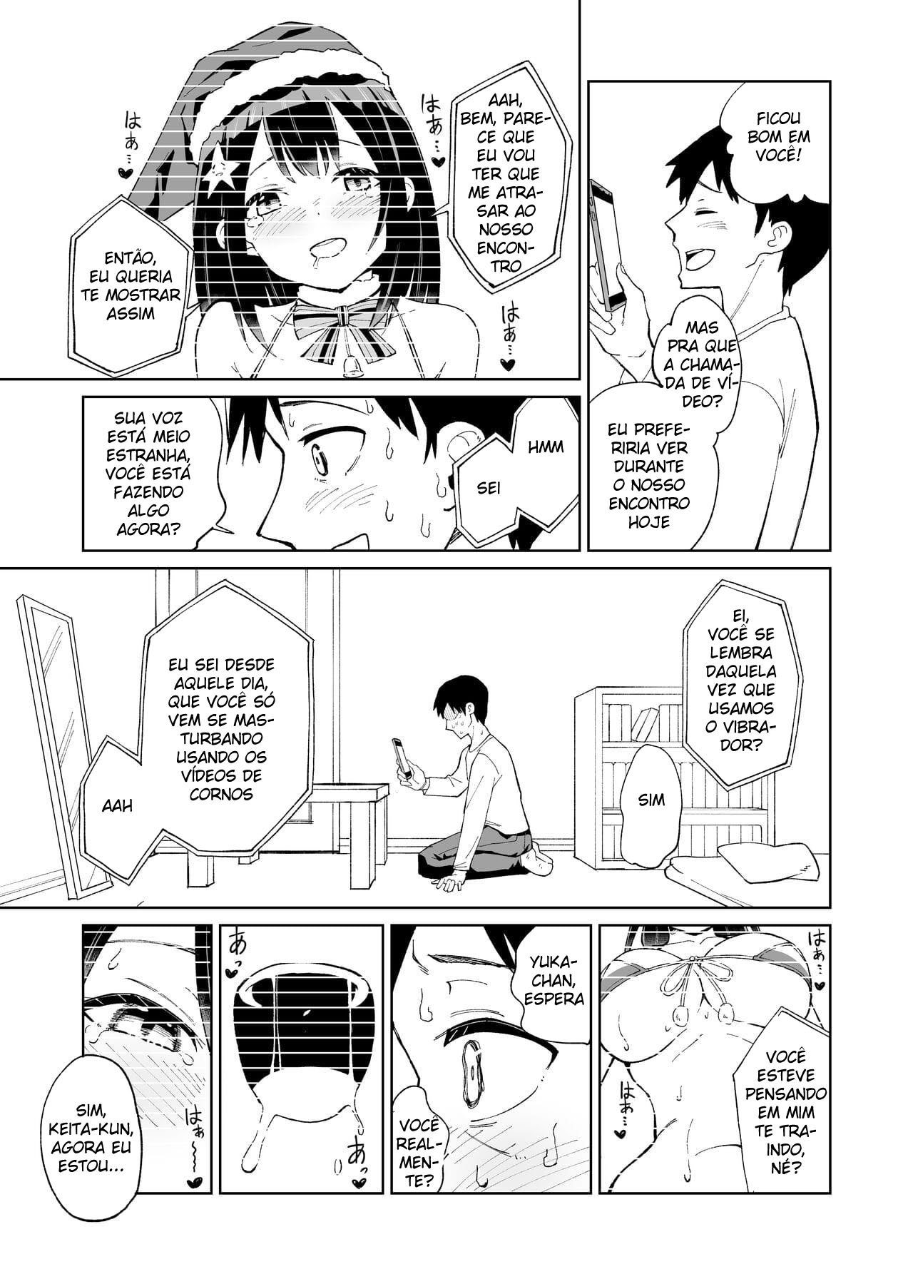 [Chanbara Kishidan] Osananajimi Kanojo kara no X’mas Present wa Netorare deshita [Portuguese-BR] image number 26