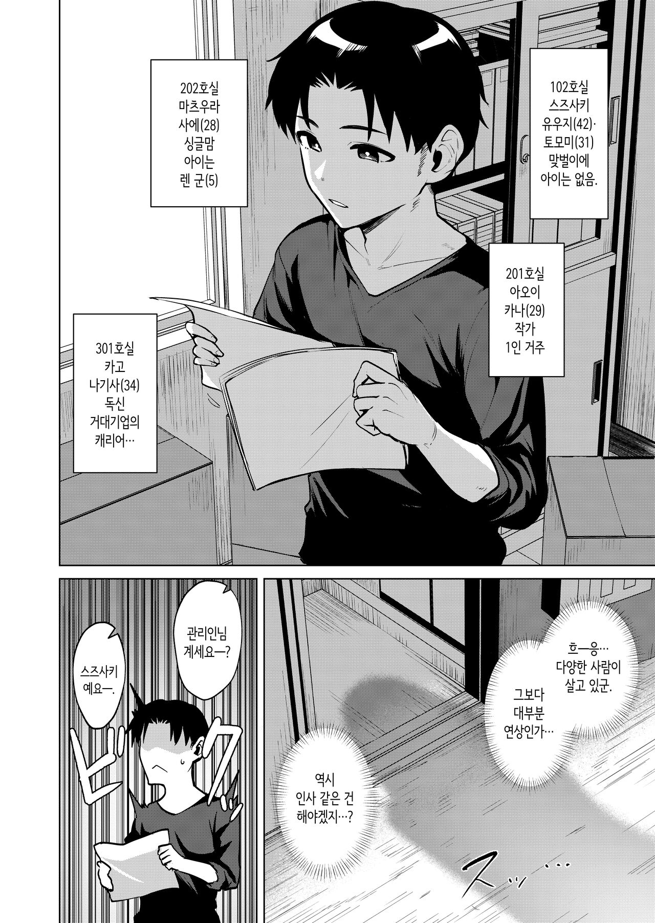 고뇌하는 맨션의 거주민① ~유부녀 스즈사키 토모미편~ [Korean] 图片编号 5