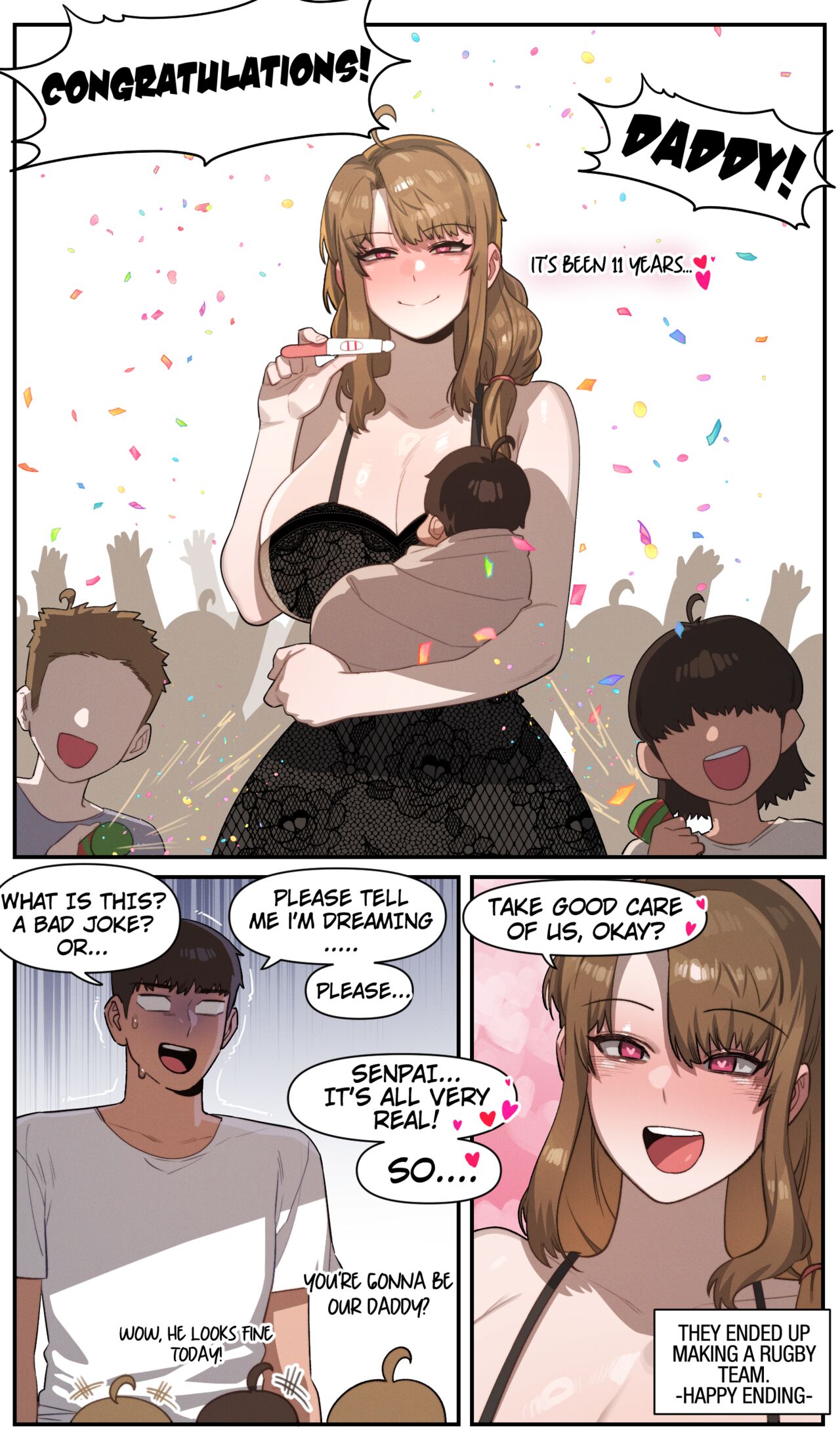 [6no1] The Best Way to Connect with Senpai + Bonus (24.07) [English] [Uncensored] 16eme image