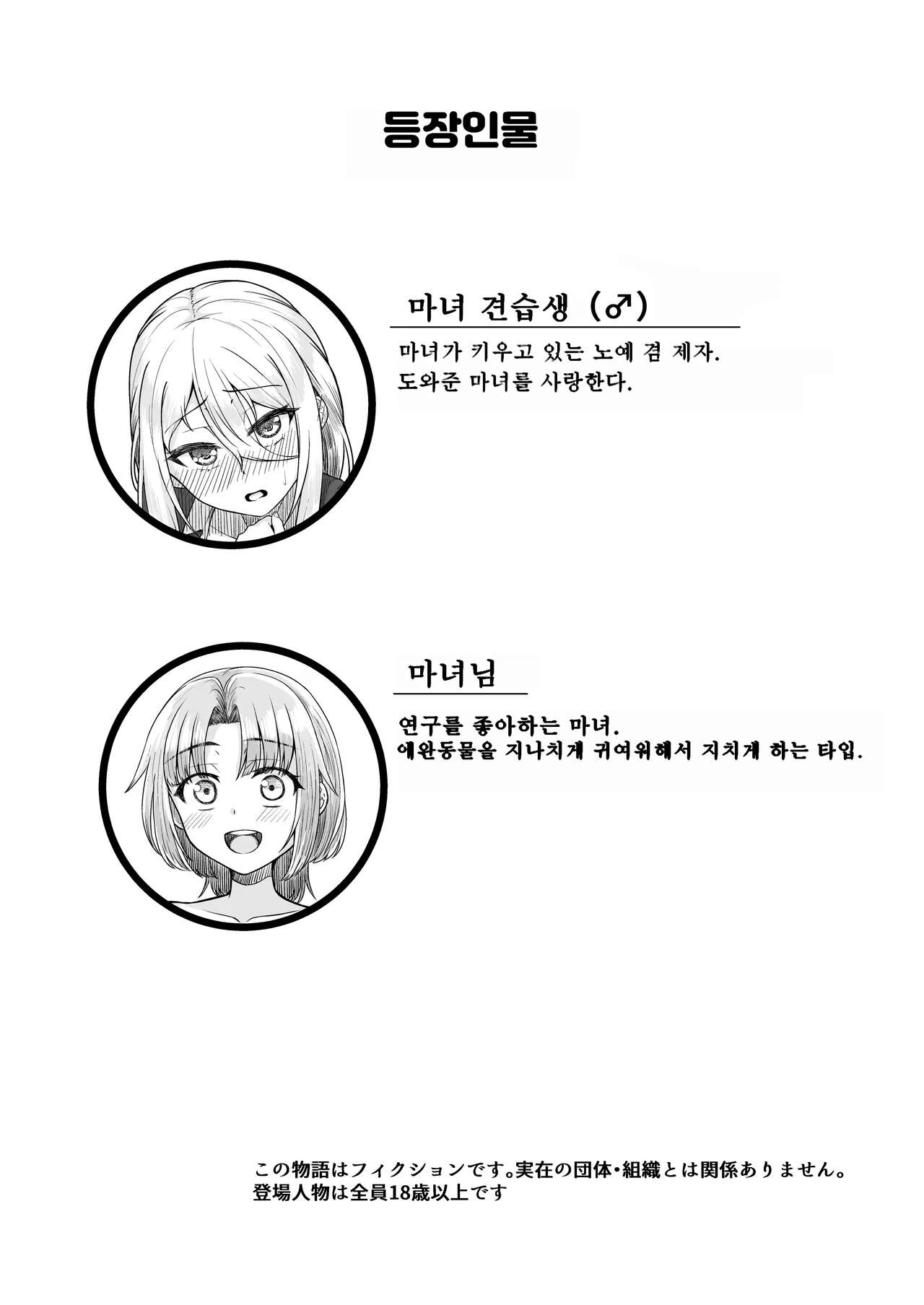 [Youkandou (Youkan)] Majo Minarai (♂) to Sakusei Slime | 마녀 견습생(♂)과 착정 슬라임 [Korean] [Digital] Bildnummer 4