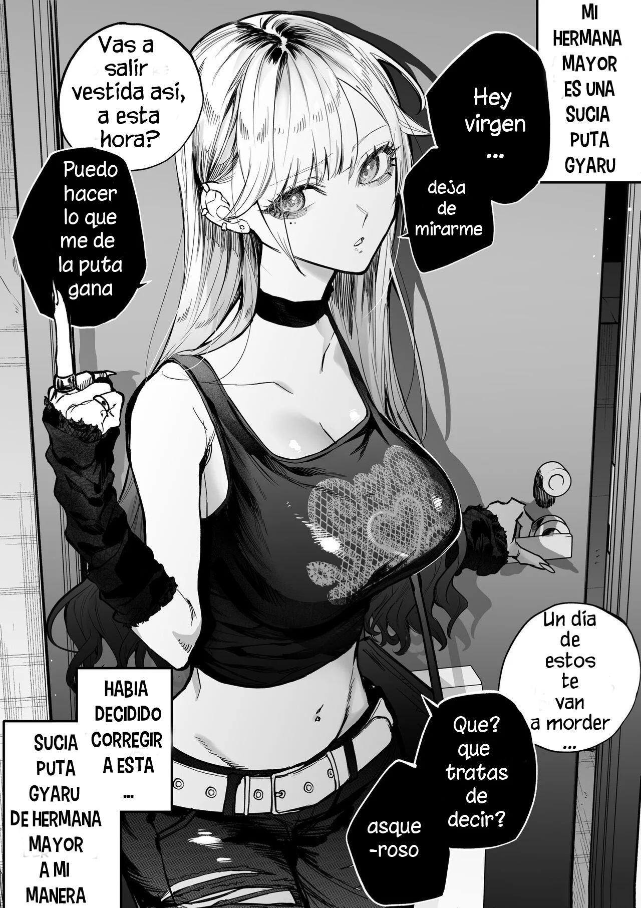 [Egaki Numa] Namaiki na Gal Ane o Ore no Houhou de Wakaraseru Koto ni Shita Hi 1-5 [Spanish] [KuroScan] [Ongoing] 图片编号 1