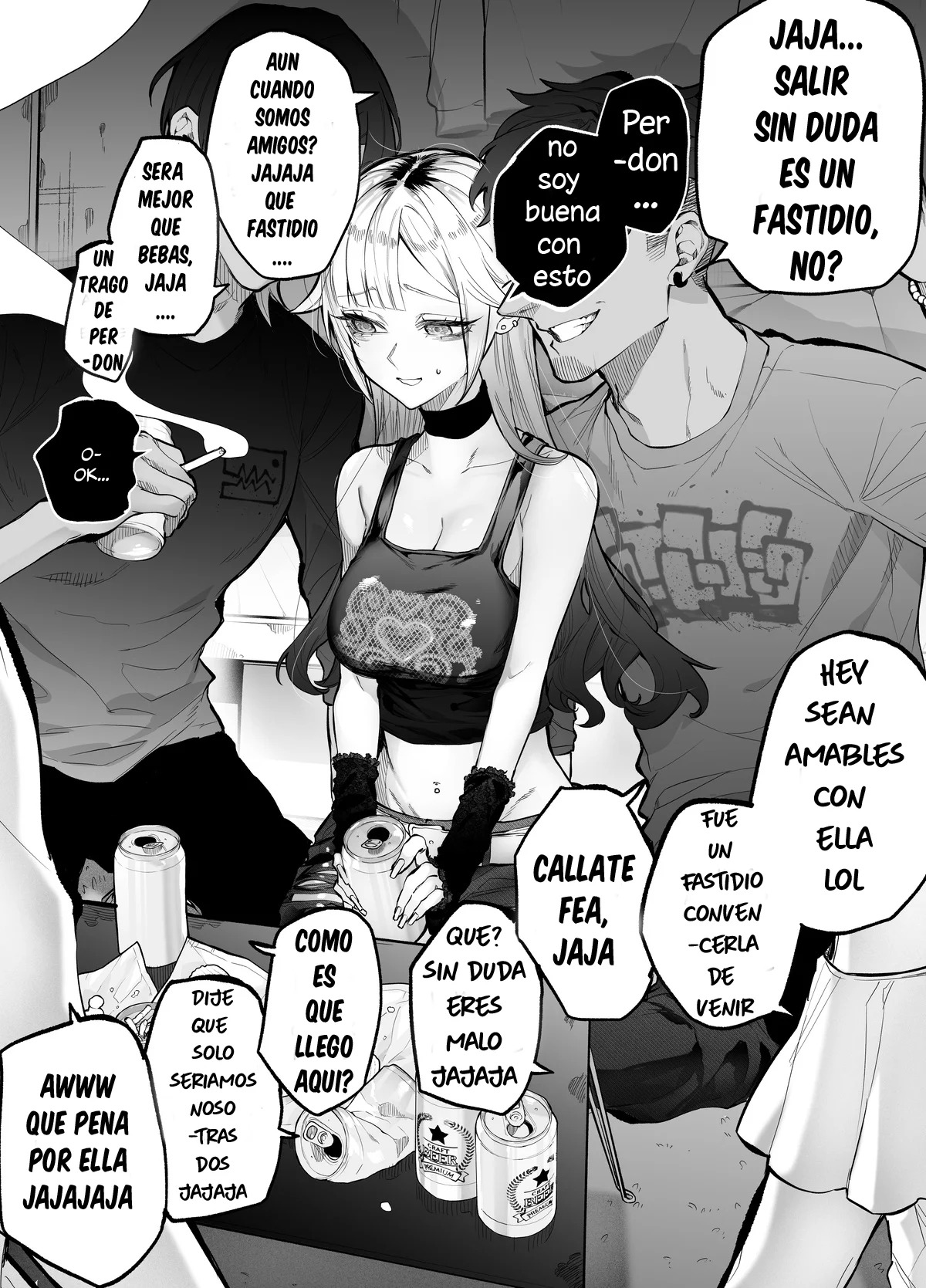 [Egaki Numa] Namaiki na Gal Ane o Ore no Houhou de Wakaraseru Koto ni Shita Hi 1-5 [Spanish] [KuroScan] [Ongoing] 图片编号 2