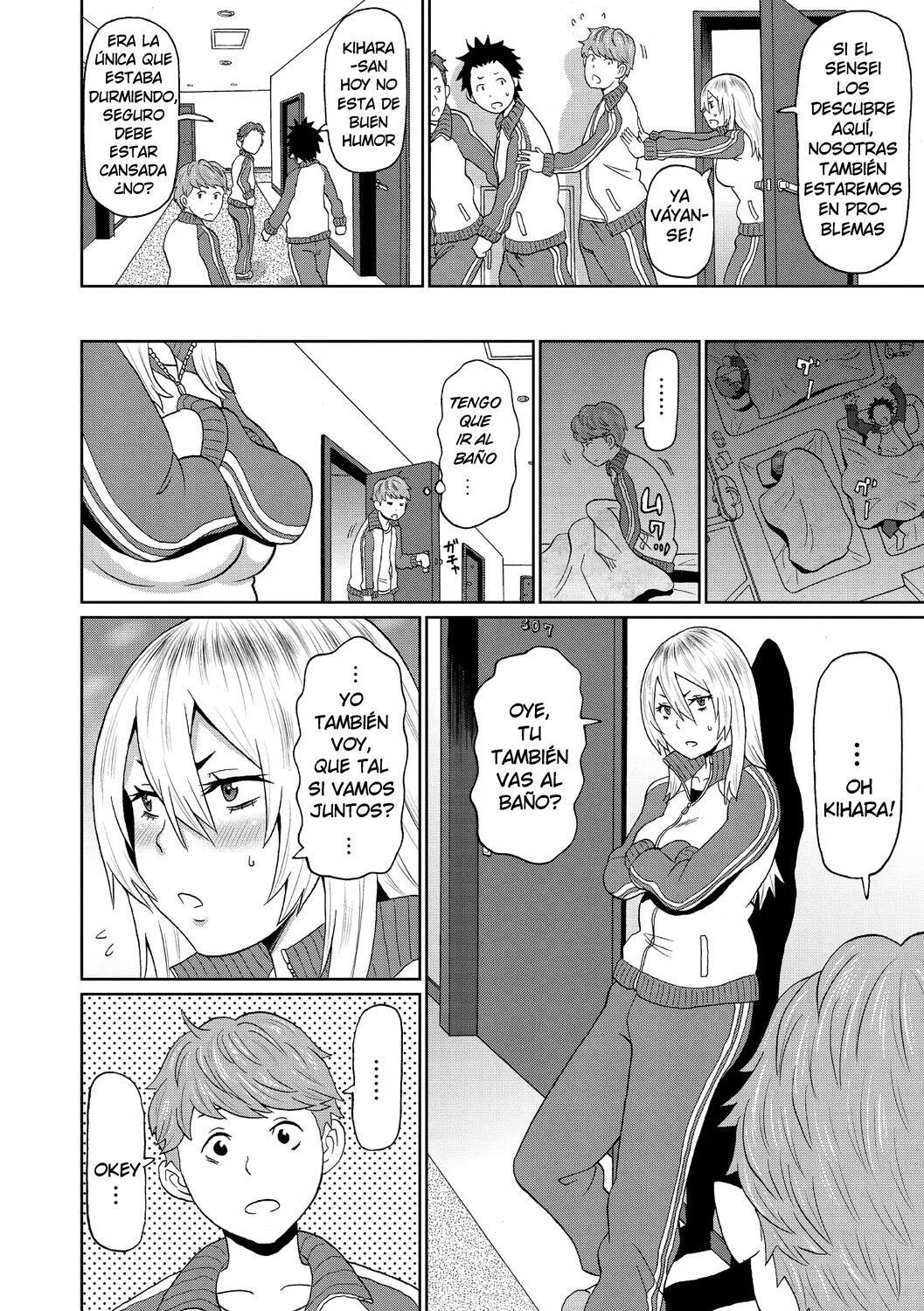 [John K. Pe-ta] Omorashi Yanki Kihara-san | Yankee Pichilona Kihara-san (Nikuana Full Package) [Spanish] [Harenchi no Fansub] [Decensored] [Digital] image number 2