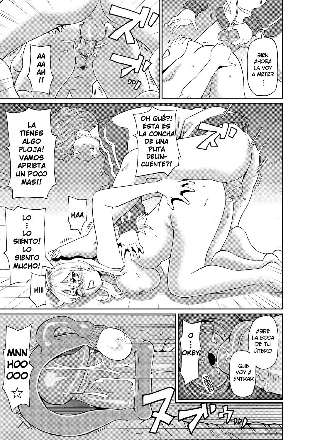 [John K. Pe-ta] Omorashi Yanki Kihara-san | Yankee Pichilona Kihara-san (Nikuana Full Package) [Spanish] [Harenchi no Fansub] [Decensored] [Digital] image number 17