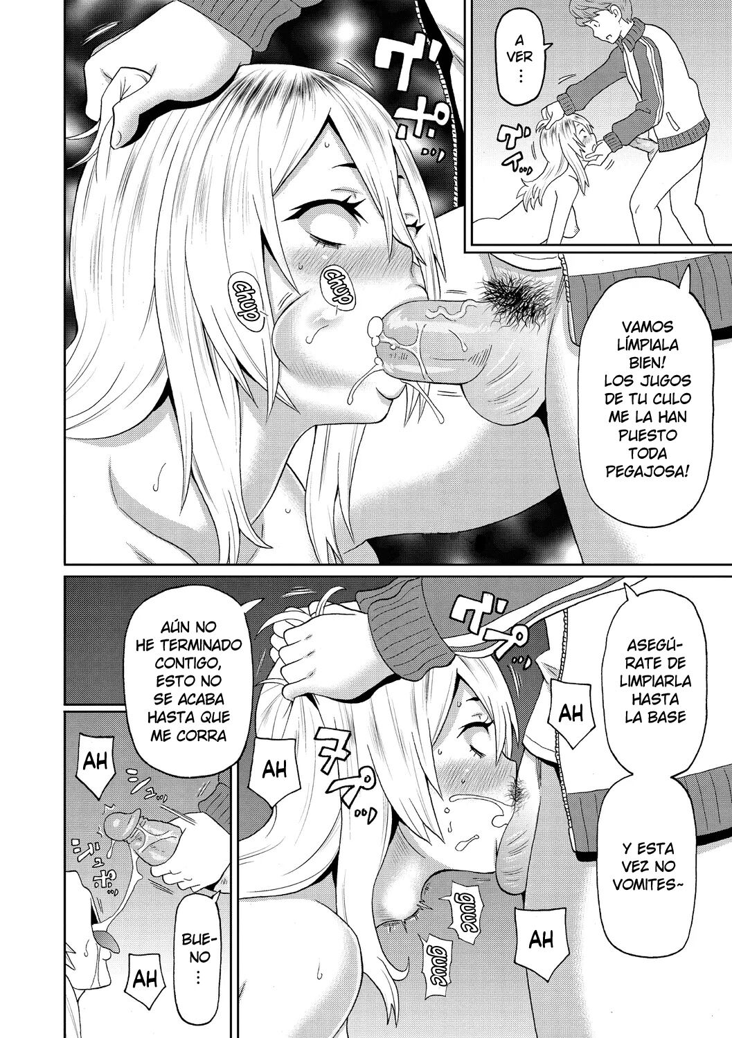 [John K. Pe-ta] Omorashi Yanki Kihara-san | Yankee Pichilona Kihara-san (Nikuana Full Package) [Spanish] [Harenchi no Fansub] [Decensored] [Digital] image number 22