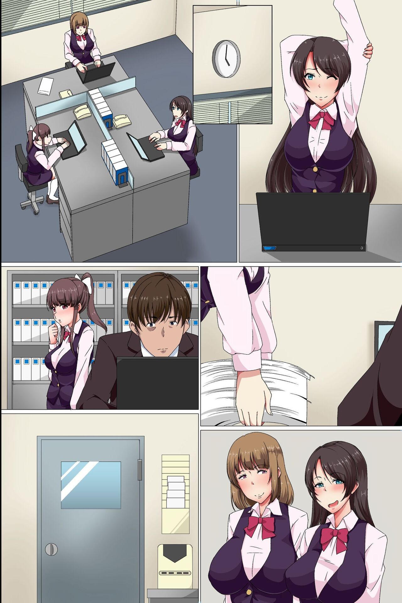 [NCP (Hakudaku Sinsi)] Ou-sama Suit  Dare mo ga  Ore ni   Hirefushi Shitagau Sekai Bildnummer 45