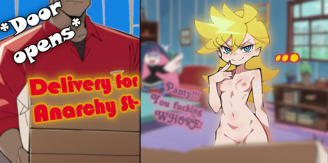 [AI generated] Panty & Stocking have sex with some guy (Black skin variant) 이미지 번호 4