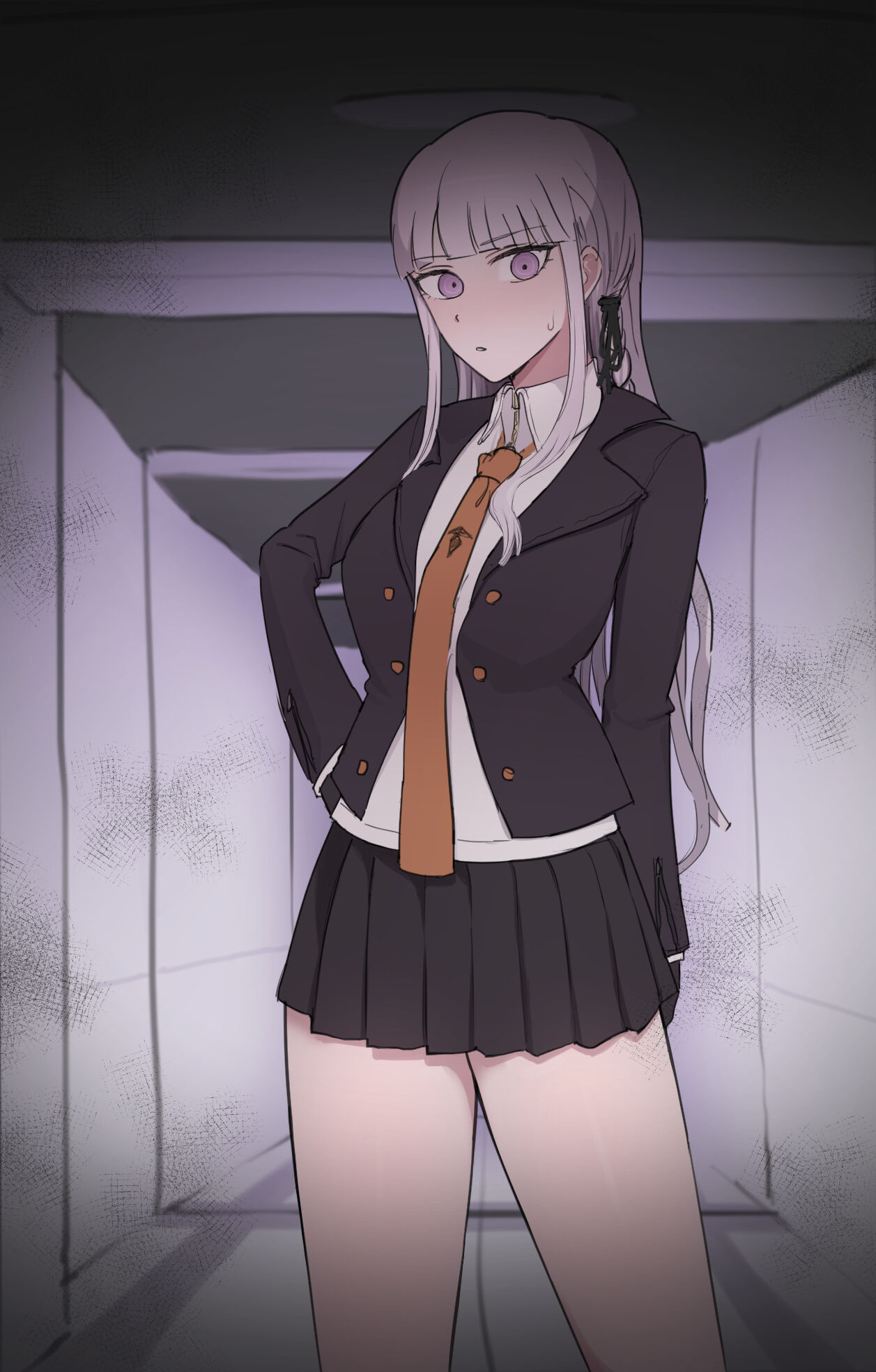 [Giga] Kirigiri-san Anal licking (Danganronpa) image number 8