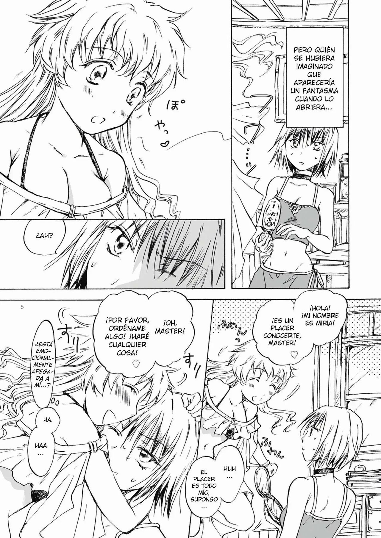 (COMIC1☆5) [peachpulsar (mira)] Fortune Girl (Original)  [Yuririn Fansub] [Spanish] Bildnummer 5