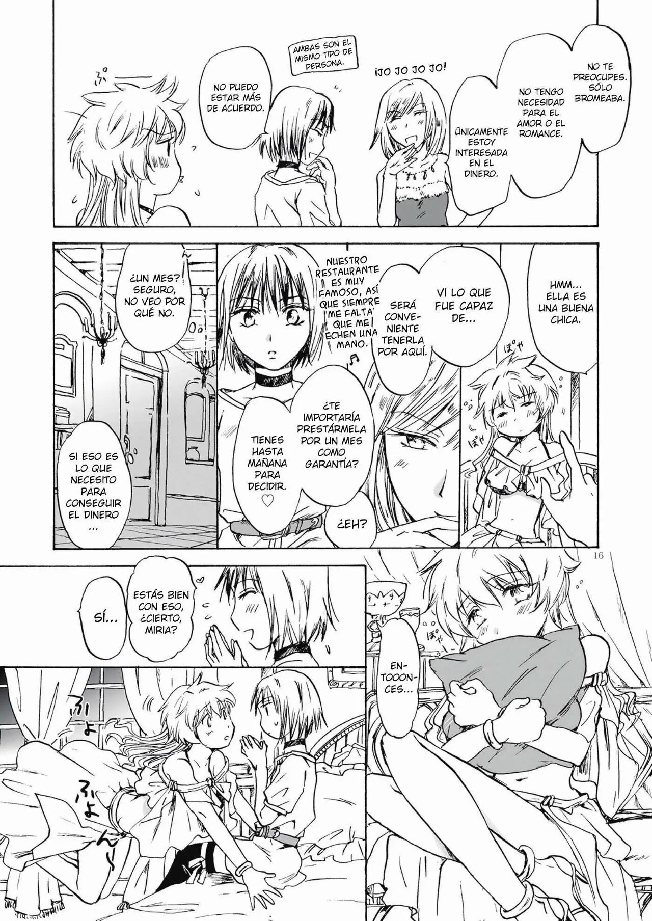 (COMIC1☆5) [peachpulsar (mira)] Fortune Girl (Original)  [Yuririn Fansub] [Spanish] Bildnummer 16