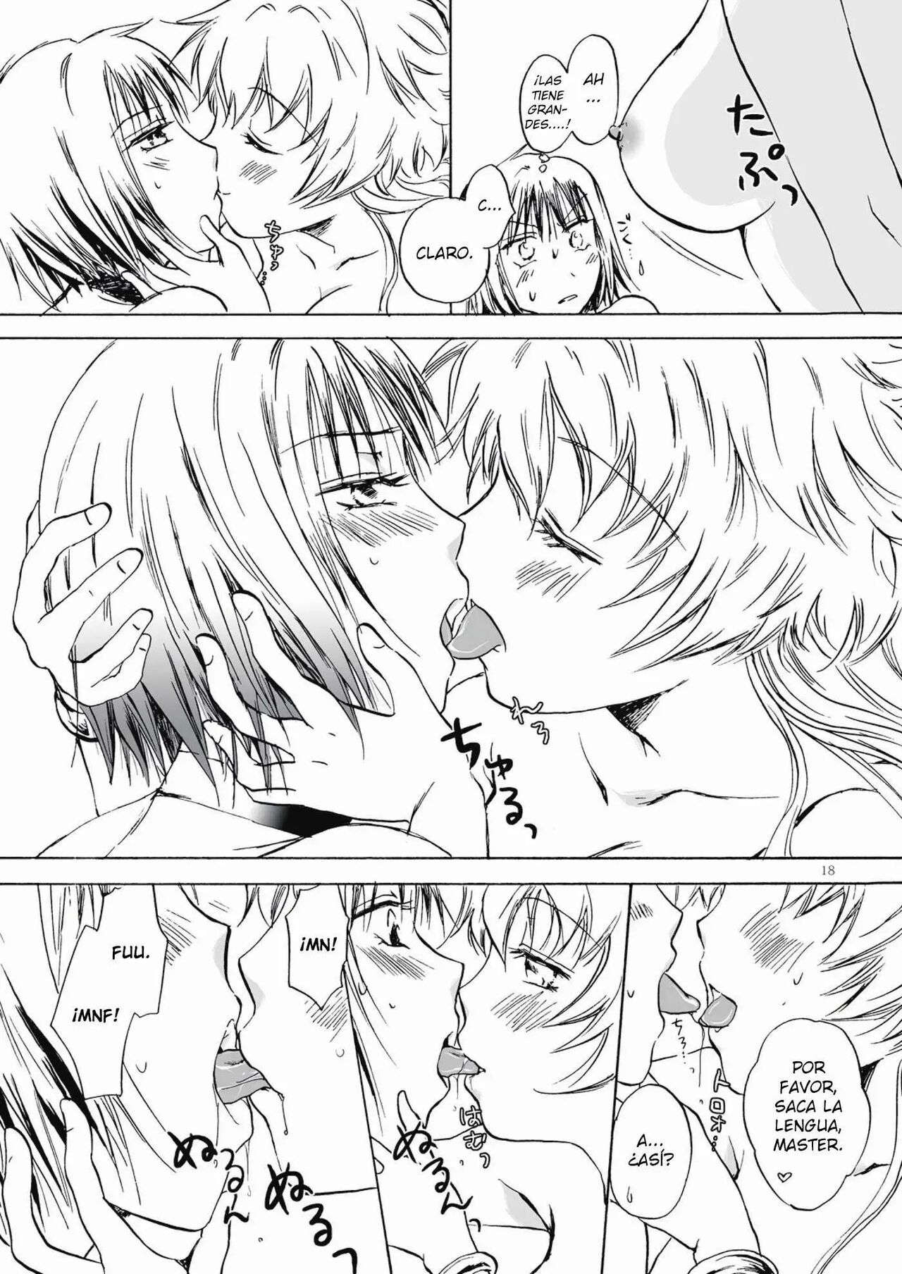 (COMIC1☆5) [peachpulsar (mira)] Fortune Girl (Original)  [Yuririn Fansub] [Spanish] Bildnummer 18