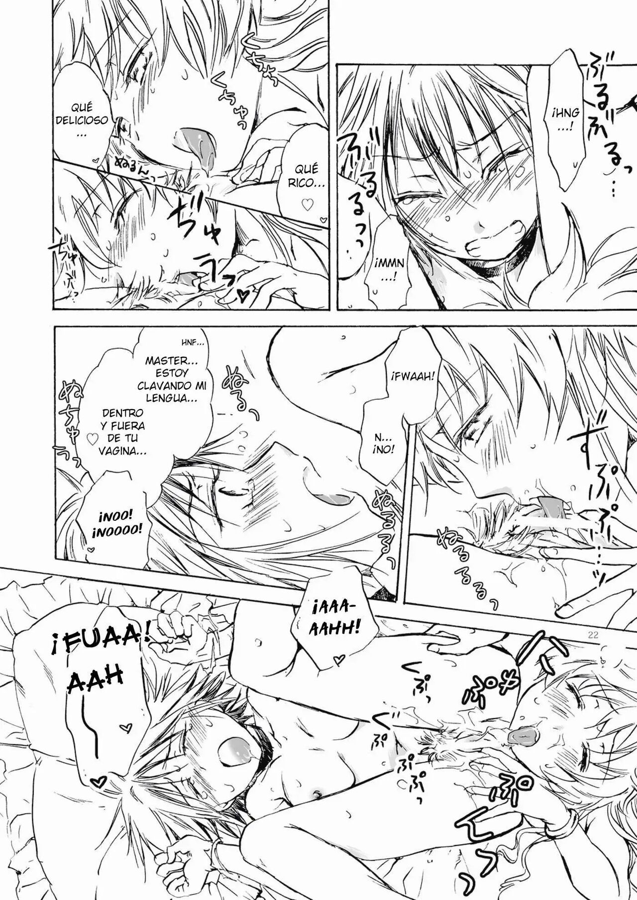 (COMIC1☆5) [peachpulsar (mira)] Fortune Girl (Original)  [Yuririn Fansub] [Spanish] Bildnummer 22