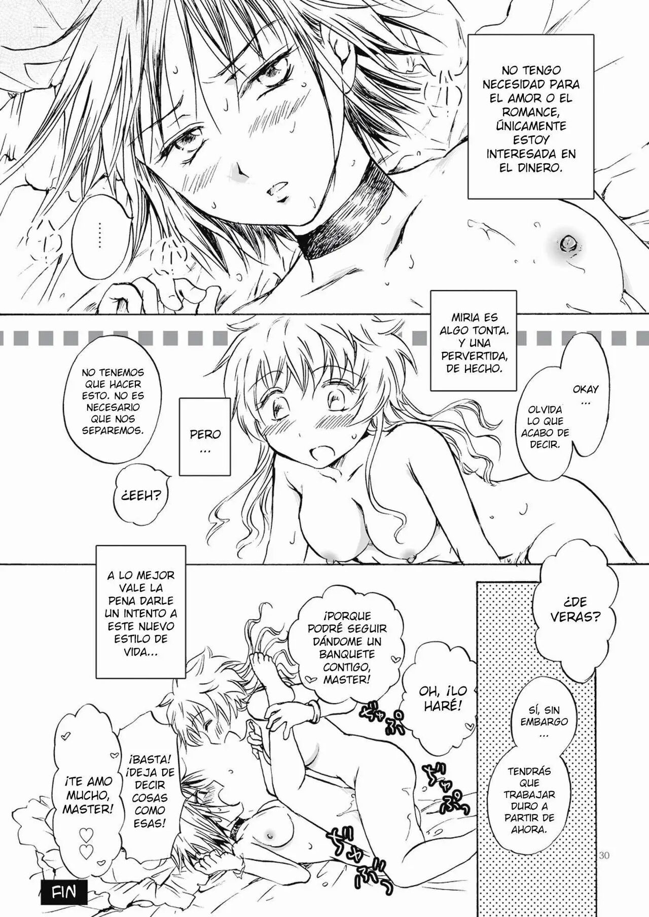 (COMIC1☆5) [peachpulsar (mira)] Fortune Girl (Original)  [Yuririn Fansub] [Spanish] Bildnummer 30