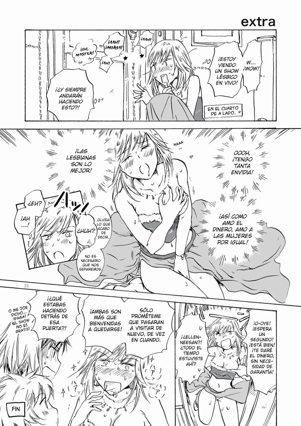 (COMIC1☆5) [peachpulsar (mira)] Fortune Girl (Original)  [Yuririn Fansub] [Spanish] Bildnummer 31