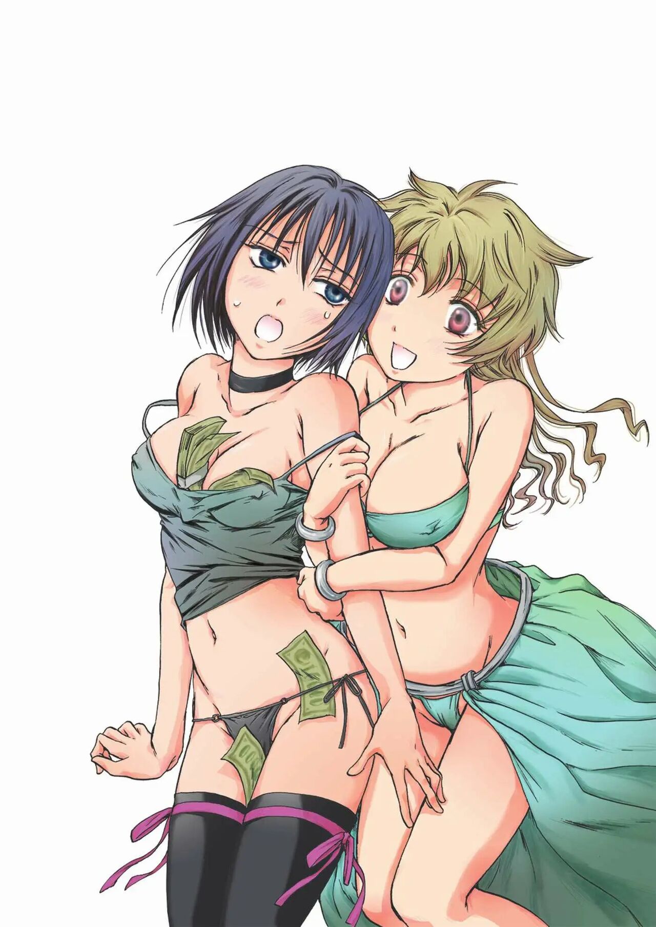 (COMIC1☆5) [peachpulsar (mira)] Fortune Girl (Original)  [Yuririn Fansub] [Spanish] Bildnummer 35