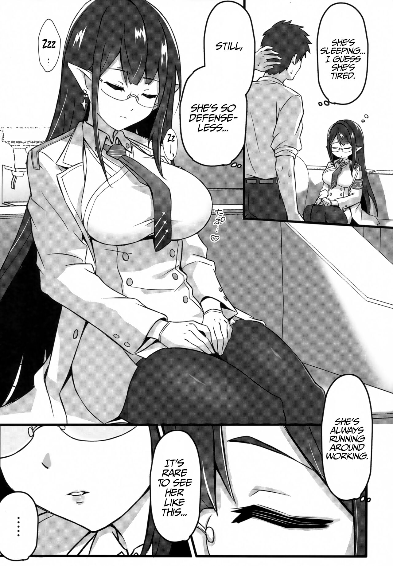 (C102) [S.K (Shishigai)] Utatanechuu no Nanagami Rin to... | With A Sleeping Nanagami Rin... (Blue Archive) [English] [LunaticSeibah] image number 7