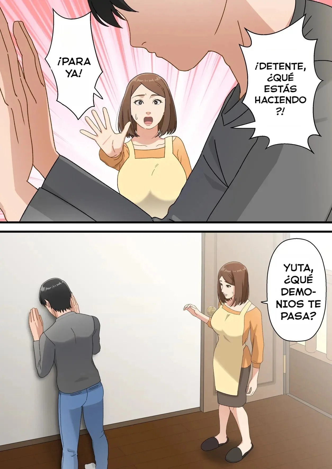 [Yuriko Club] Uchi no Musuko ga Uma sugite [Spanish] [WincestScans] numero di immagine  7