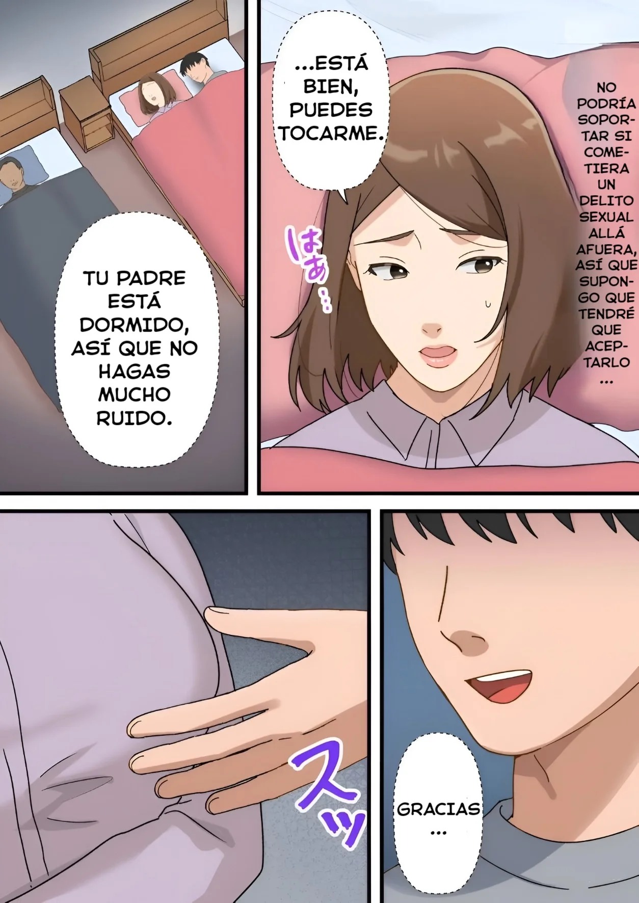 [Yuriko Club] Uchi no Musuko ga Uma sugite [Spanish] [WincestScans] numero di immagine  14