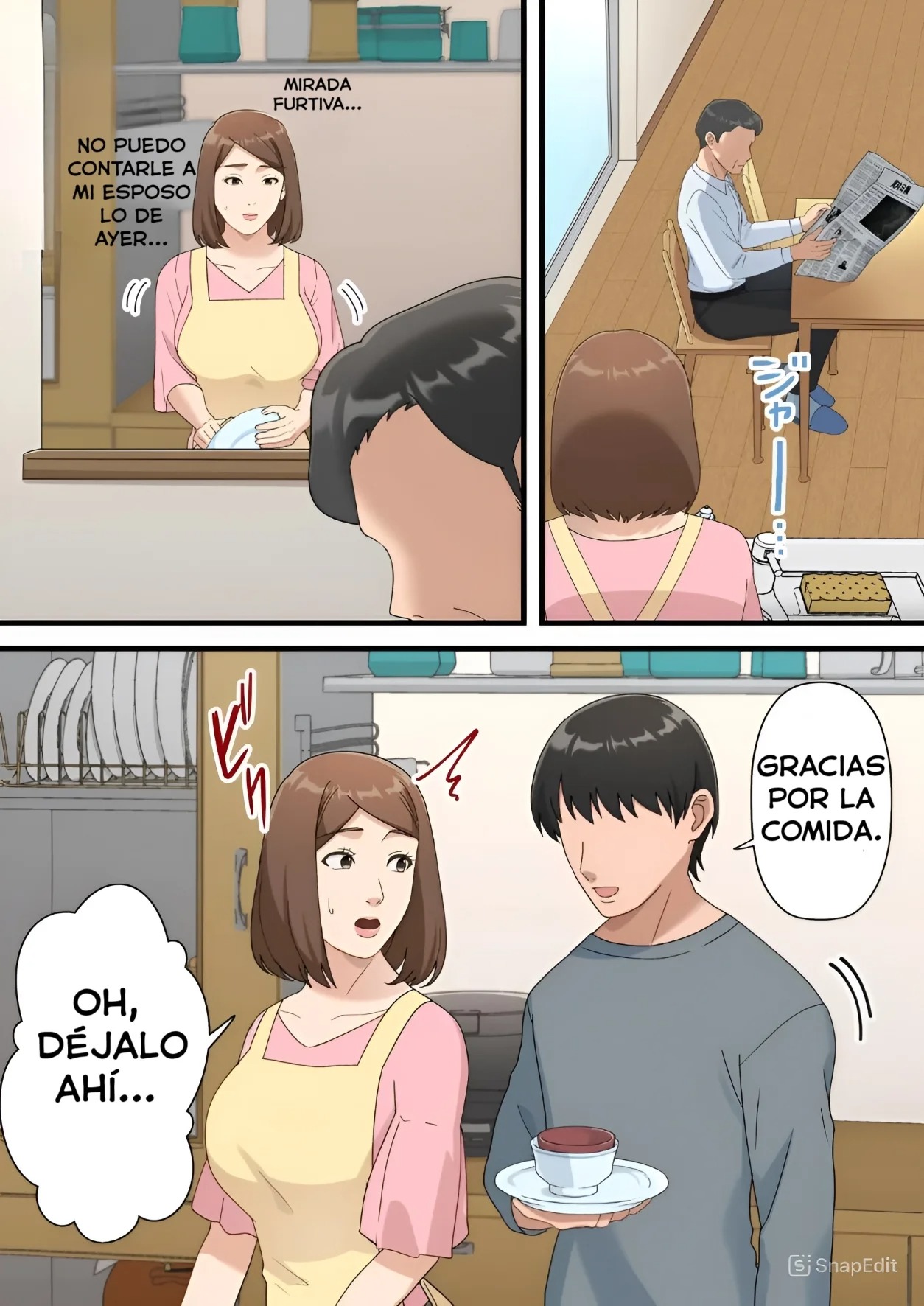 [Yuriko Club] Uchi no Musuko ga Uma sugite [Spanish] [WincestScans] Bildnummer 33