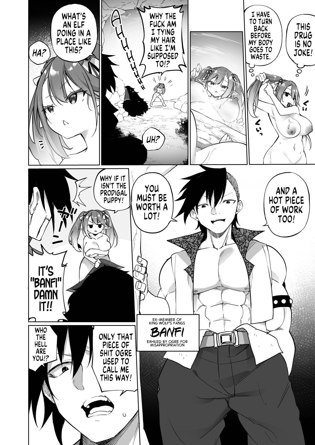 [Slime no Kanmuri (Kanmuri)] Mesugaki Elf ni Natta Don Elf-ka no Kusuri part 3 | A Bandit Chief Who Turned Into a Bratty Elf Girl Elvification Drug part 3 [English] [GTF] 이미지 번호 20