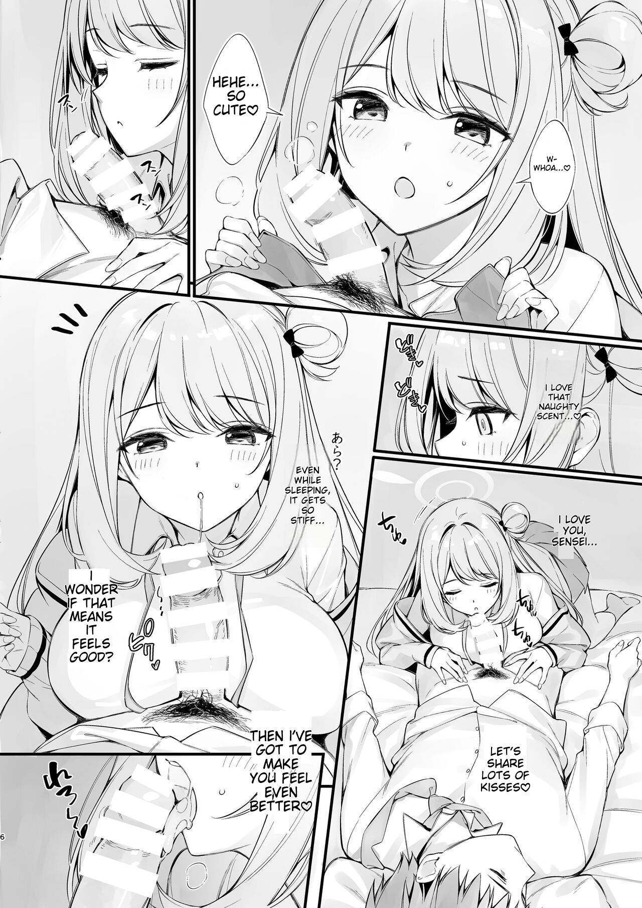 [P:P (Oryou)] Sensei, Nechattan desu ka? Osocchattemo Ii desu ka? (Blue Archive) [English] [Digital] 画像番号 5