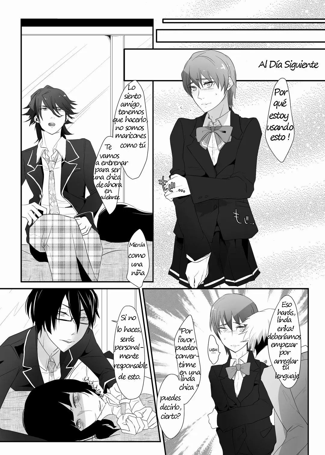 [Chijoku An] Choukyou no Kokuin ~Joseika Omocha ni Sareta Seinen~ [Spanish] [LazulyLove] imagen número 10