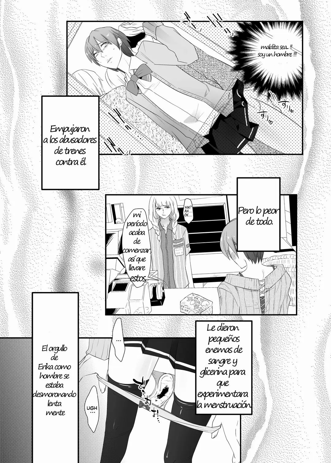 [Chijoku An] Choukyou no Kokuin ~Joseika Omocha ni Sareta Seinen~ [Spanish] [LazulyLove] imagen número 15