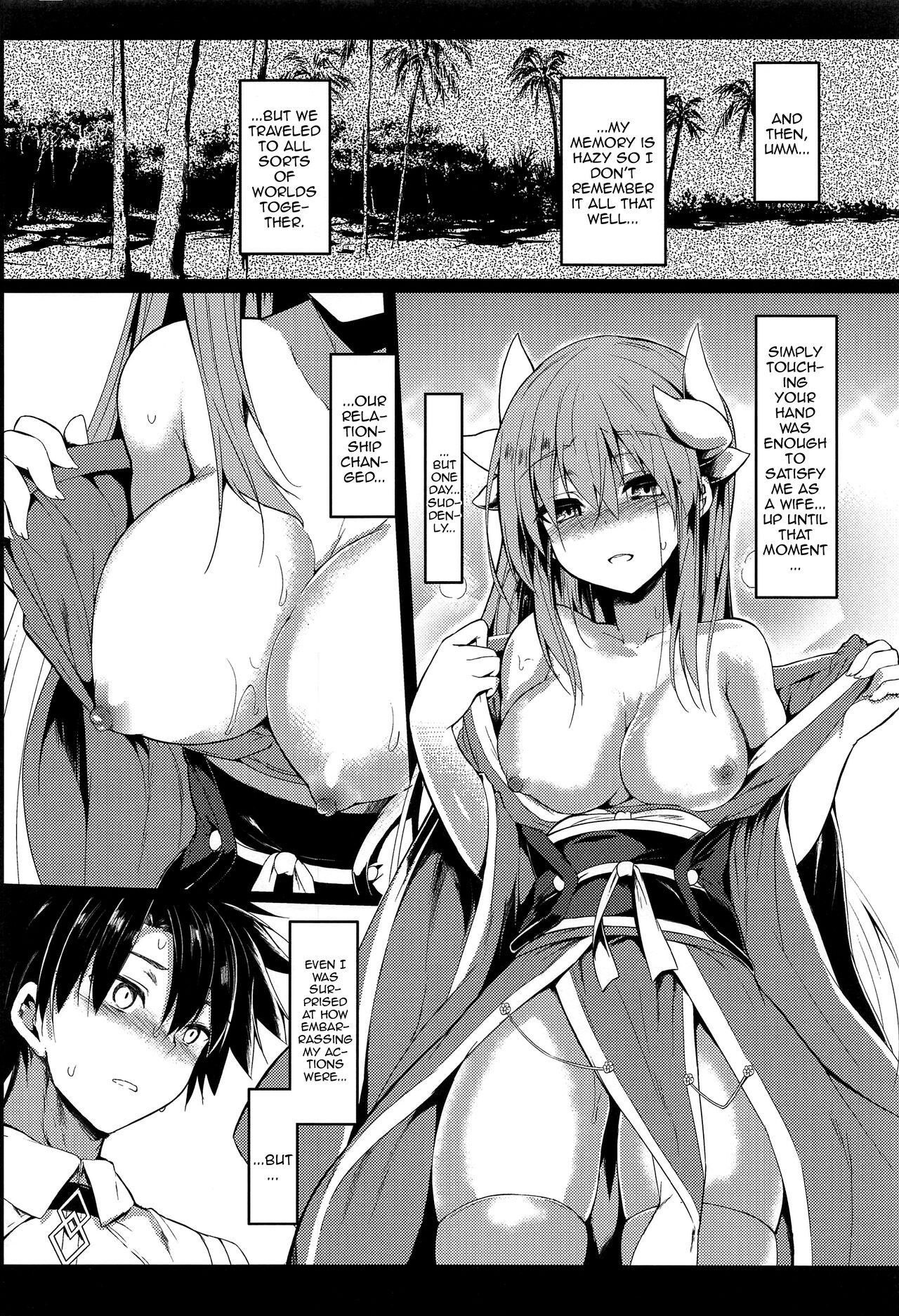 (C103) [ASTRONOMY (SeN)] Kiyohii to Ecchi na Koto Suru Hon (Fate/Grand Order) [English] [Doujins.com] image number 8