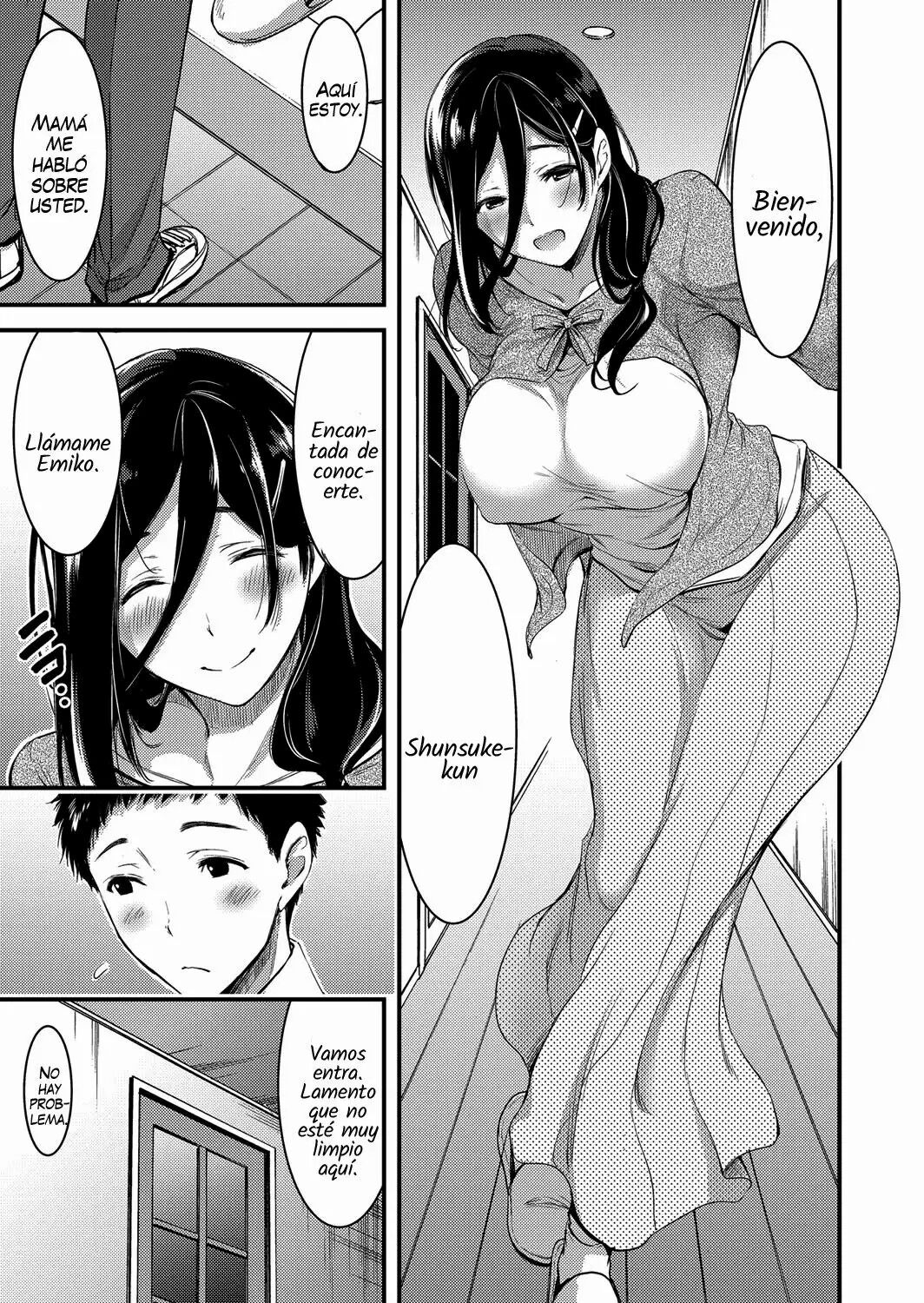 [Yamamoto Yammy] Doutei Tsumamigui Counselor ~Yuujin no Musuko ni Kindan Fudeoroshi~ | The Counselor Who Eats Virgins for Breakfast ~Deflowering Her Friend's Son~ (COMIC Grape Vol. 48) [Spanish] [Mely Scans] image number 5