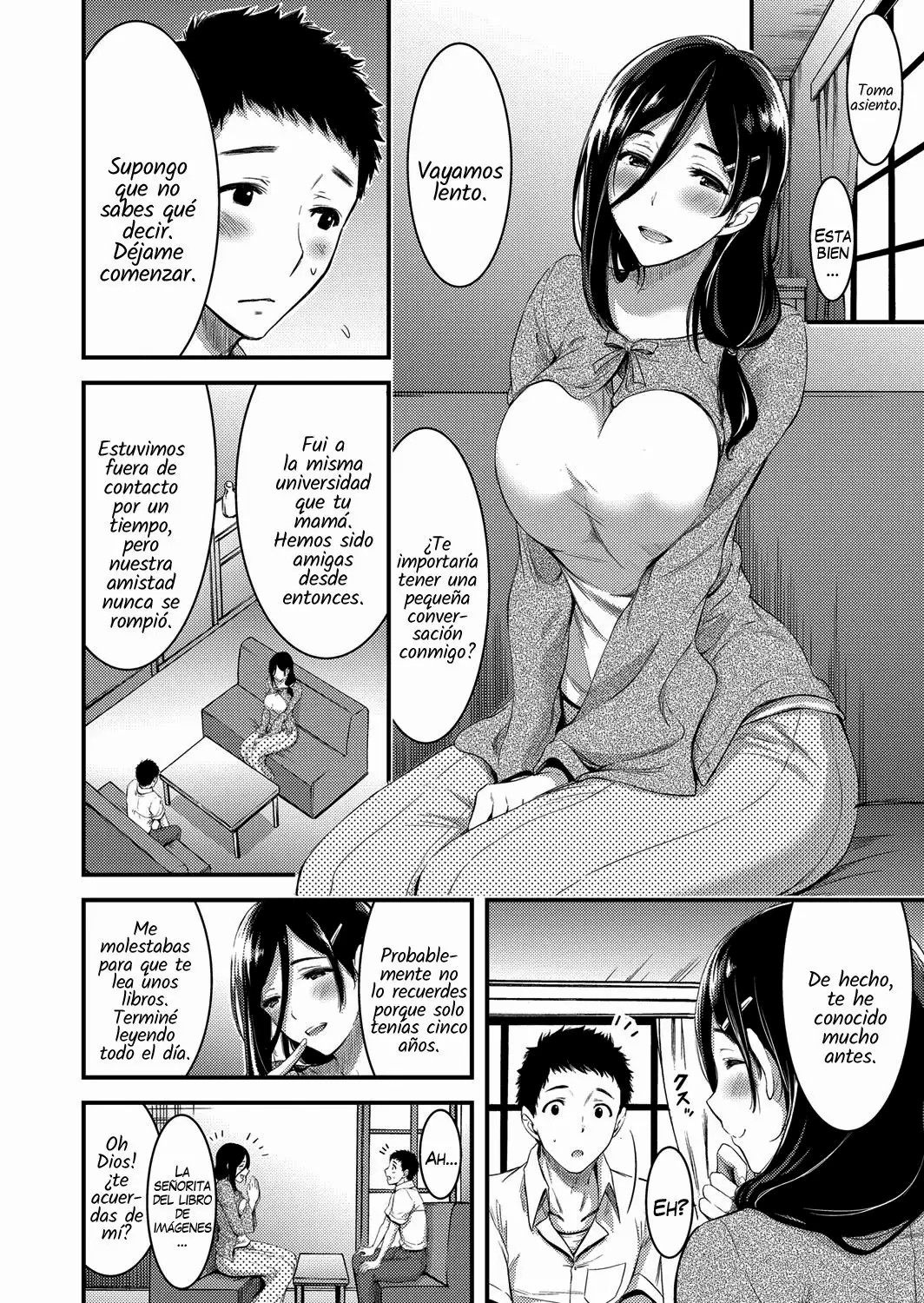 [Yamamoto Yammy] Doutei Tsumamigui Counselor ~Yuujin no Musuko ni Kindan Fudeoroshi~ | The Counselor Who Eats Virgins for Breakfast ~Deflowering Her Friend's Son~ (COMIC Grape Vol. 48) [Spanish] [Mely Scans] image number 6