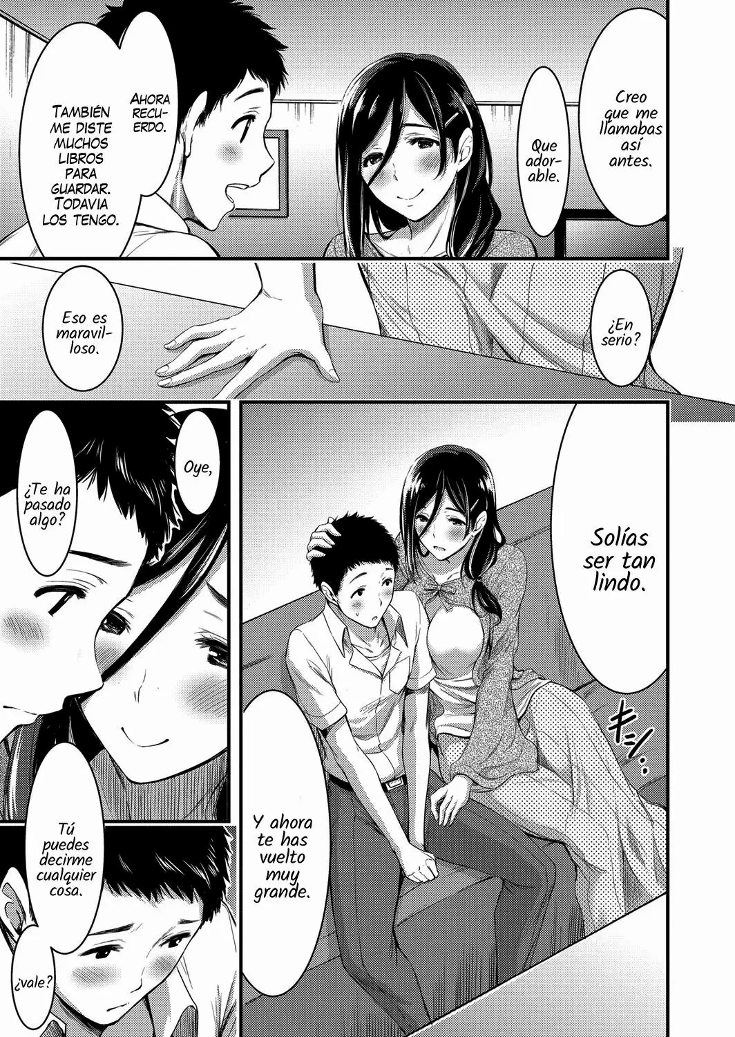 [Yamamoto Yammy] Doutei Tsumamigui Counselor ~Yuujin no Musuko ni Kindan Fudeoroshi~ | The Counselor Who Eats Virgins for Breakfast ~Deflowering Her Friend's Son~ (COMIC Grape Vol. 48) [Spanish] [Mely Scans] image number 7