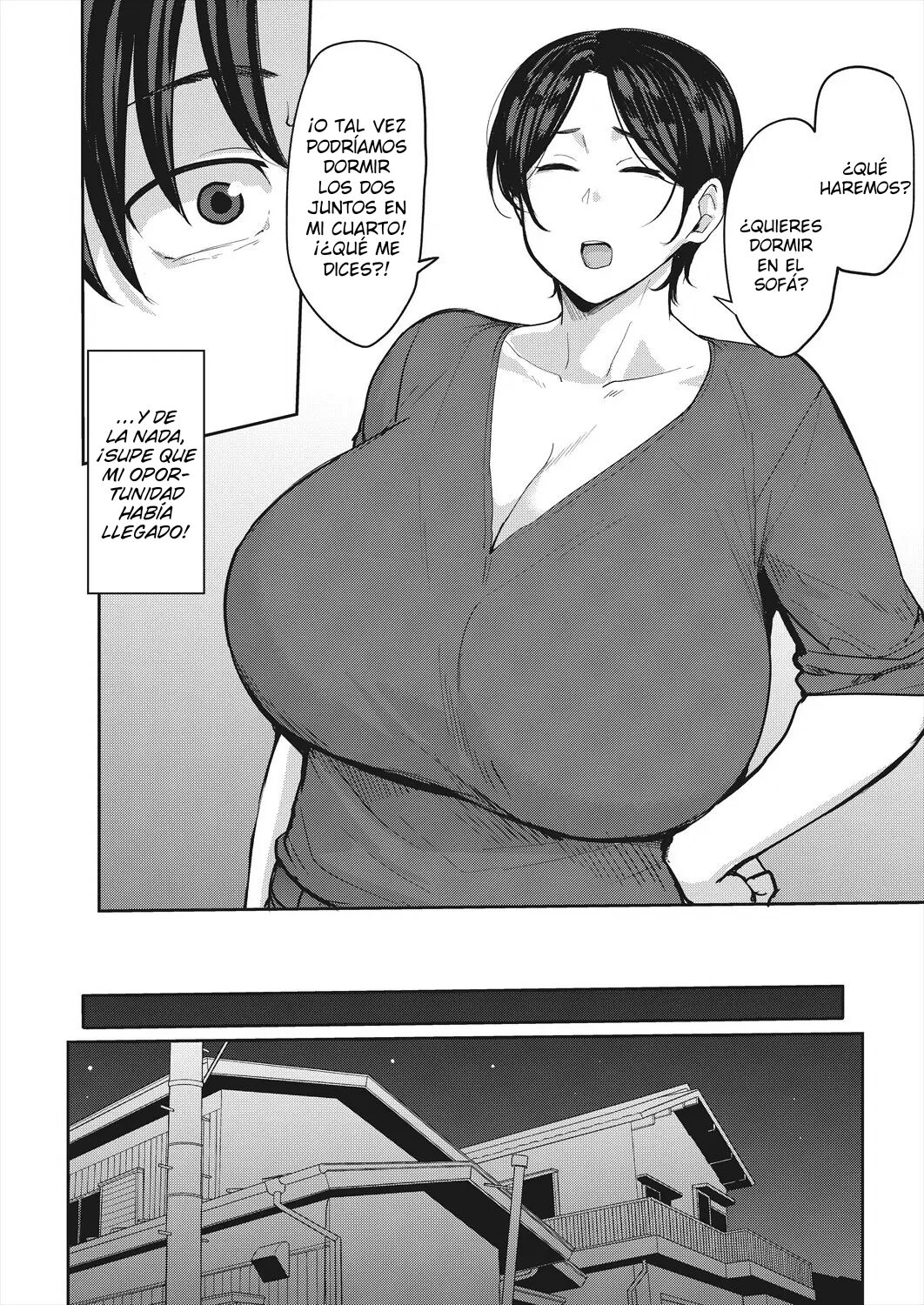 [Nanao Yukiji] Oyako Ai | Amor De Madre E Hijo (COMIC AUN 2024-06) [Spanish] [Trufitasscan] [Digital] image number 4