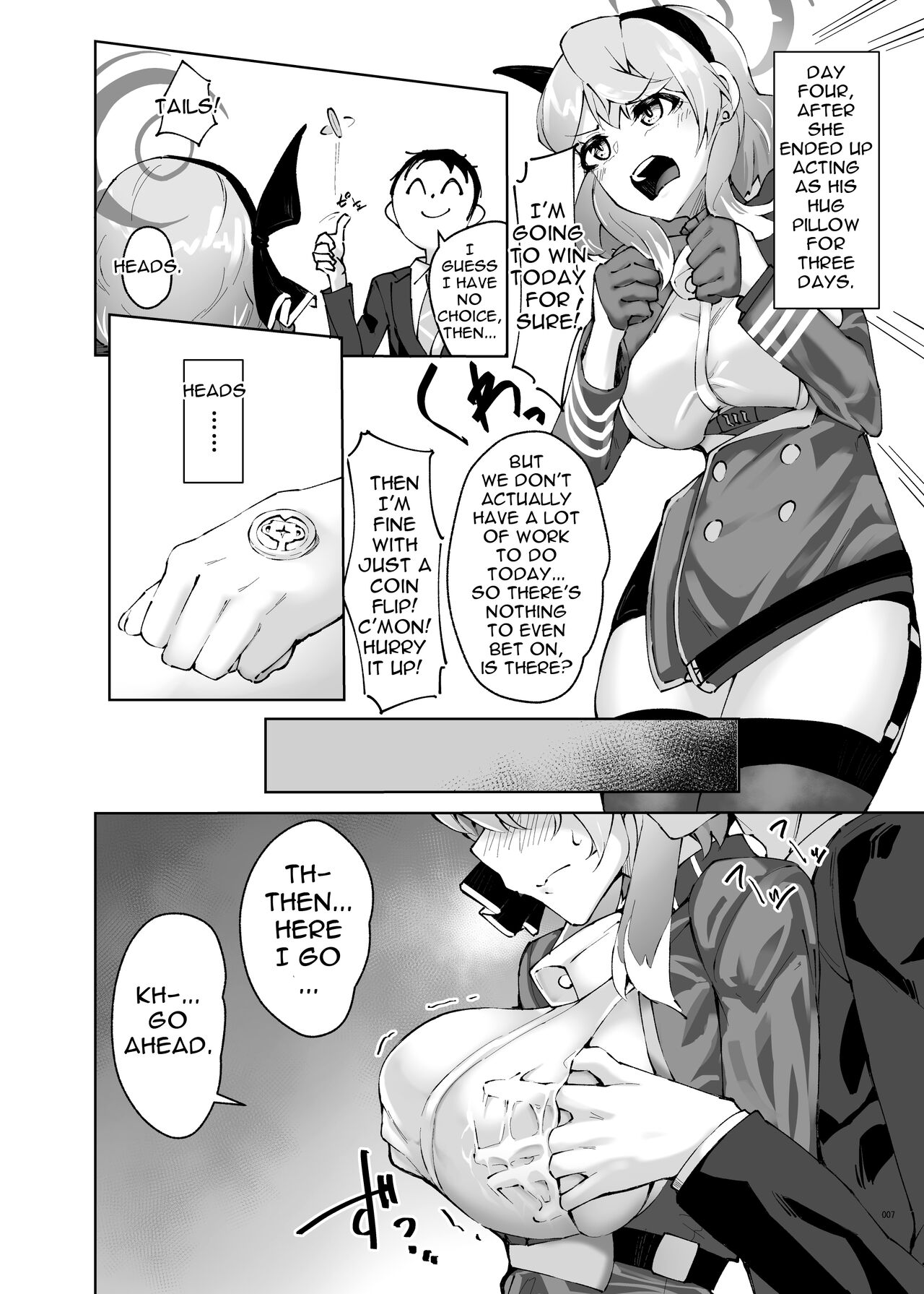 [SlapStickStrike (Stealth Changing Line)] Amau Ako wa Iraira Shiteiru (Blue Archive) [English] [Doujins.com] [Digital] 画像番号 6